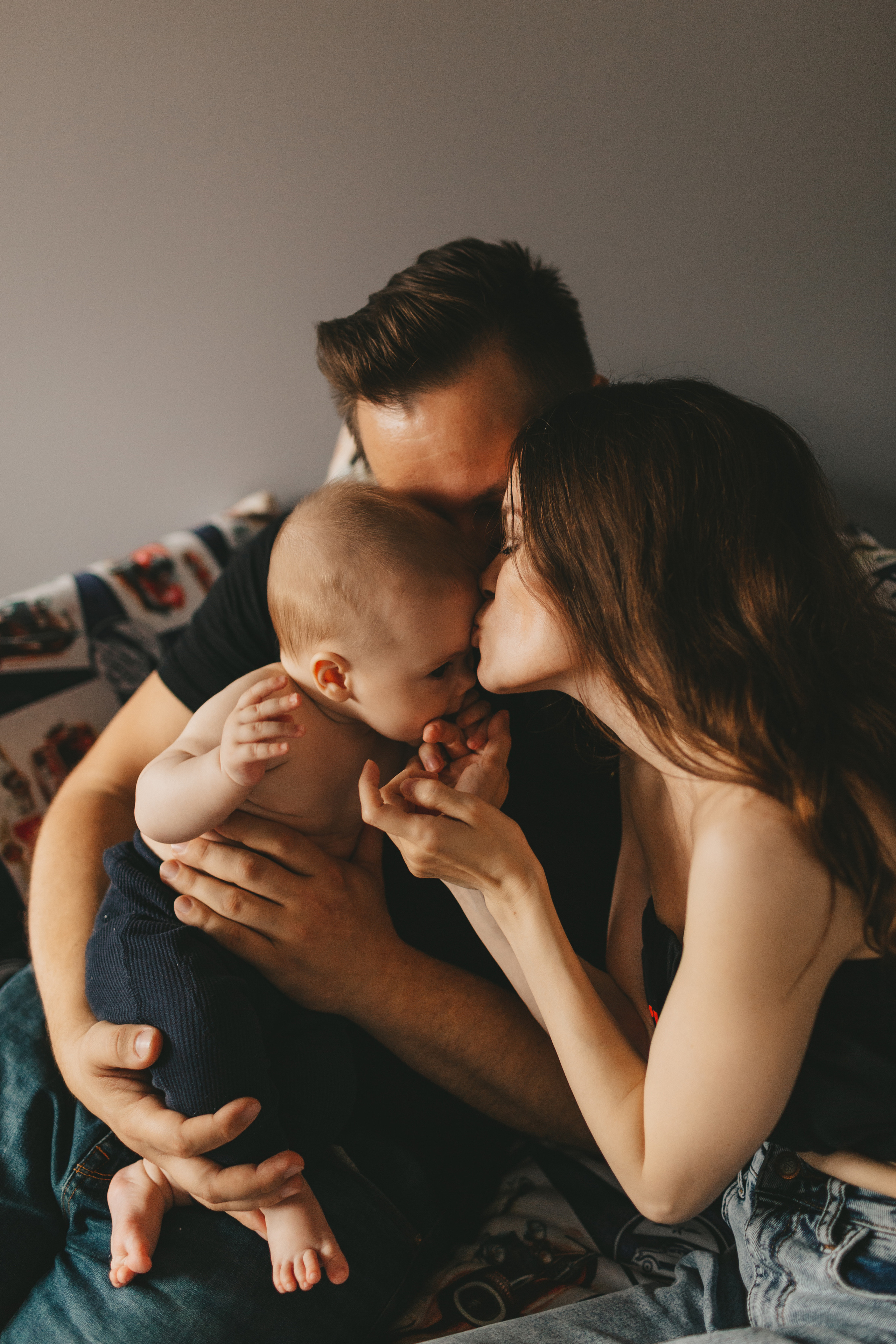 Фотосессия дома у Виталия и Оксаны. Семейный и детский фотограф и видеограф в Москве, Дрокина Наталья