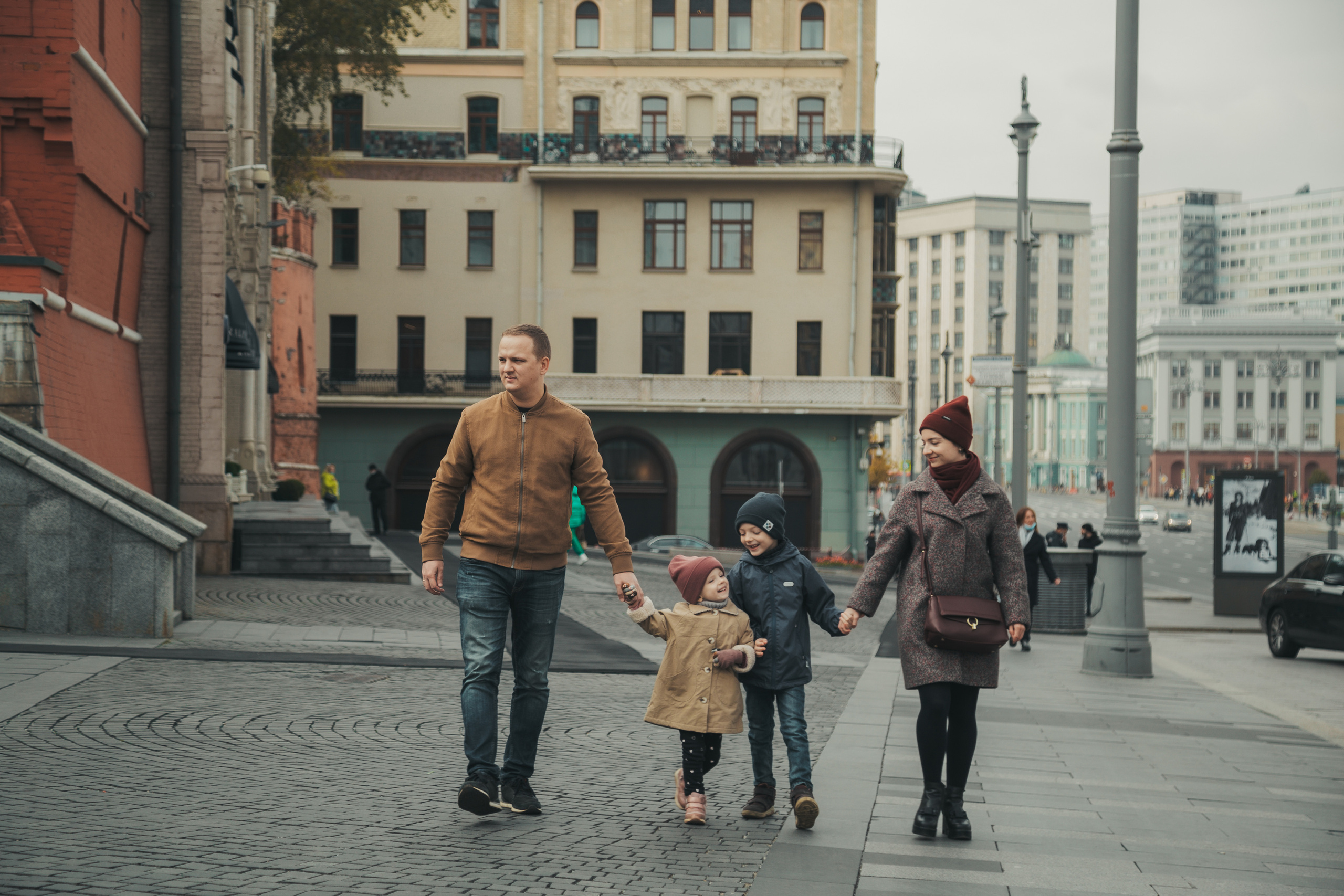 Прогулка по Никольской улице. Семейный и детский фотограф и видеограф в Москве, Дрокина Наталья