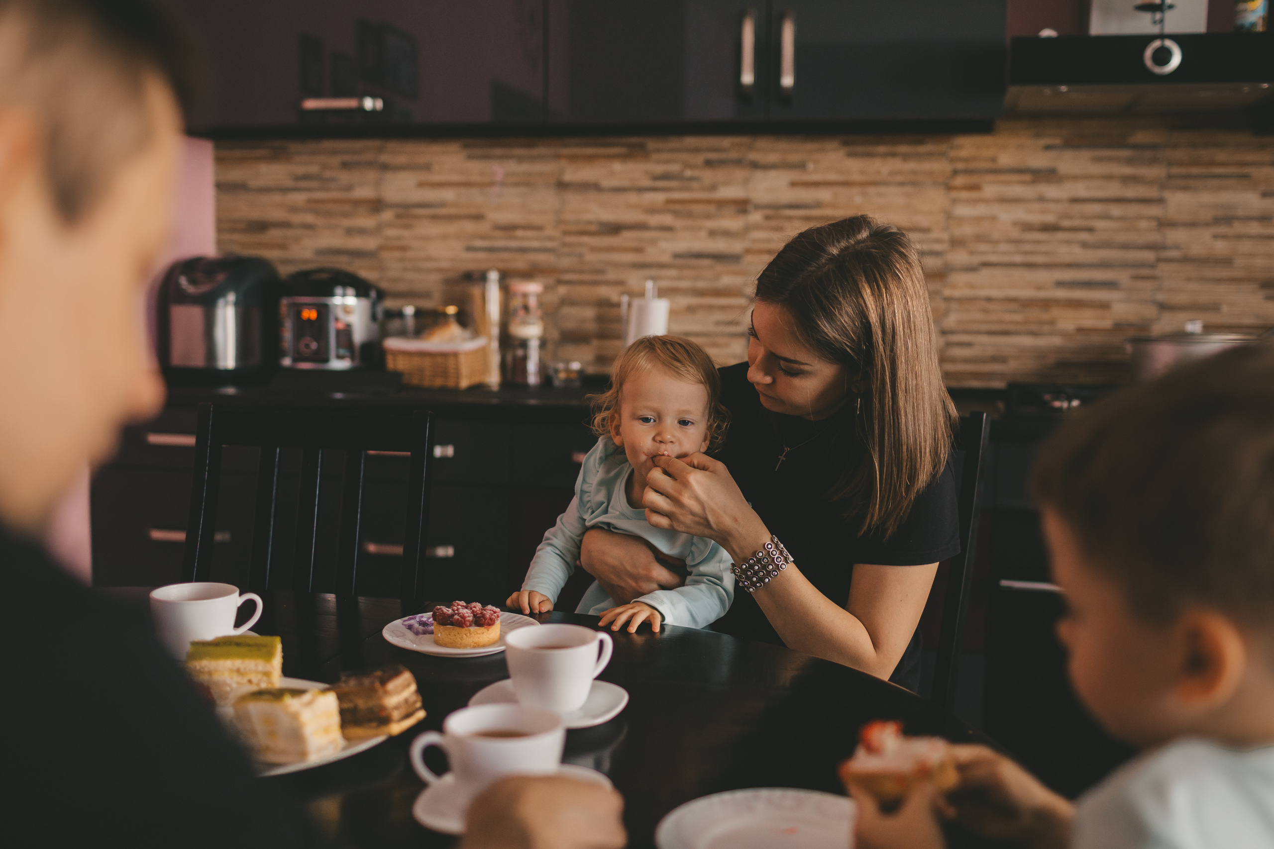 Фотосессия дома. Анна и ее семья. Семейный и детский фотограф и видеограф в Москве, Дрокина Наталья