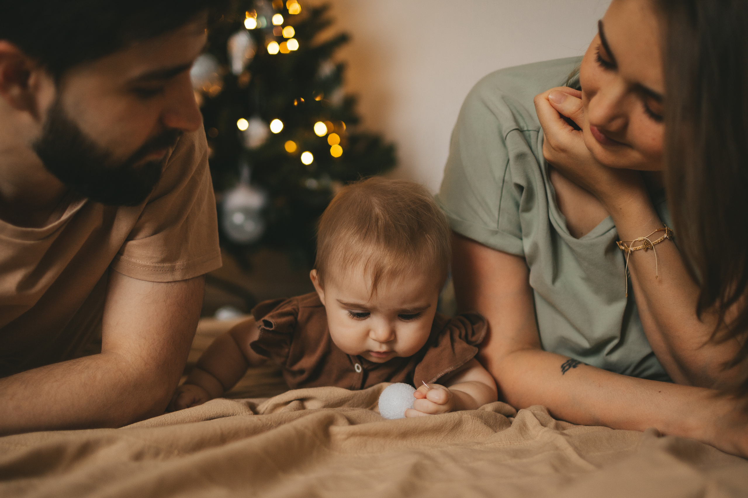 Новогодняя фотосессия дома у семьи Ермолкиных. Семейный и детский фотограф и видеограф в Москве, Дрокина Наталья