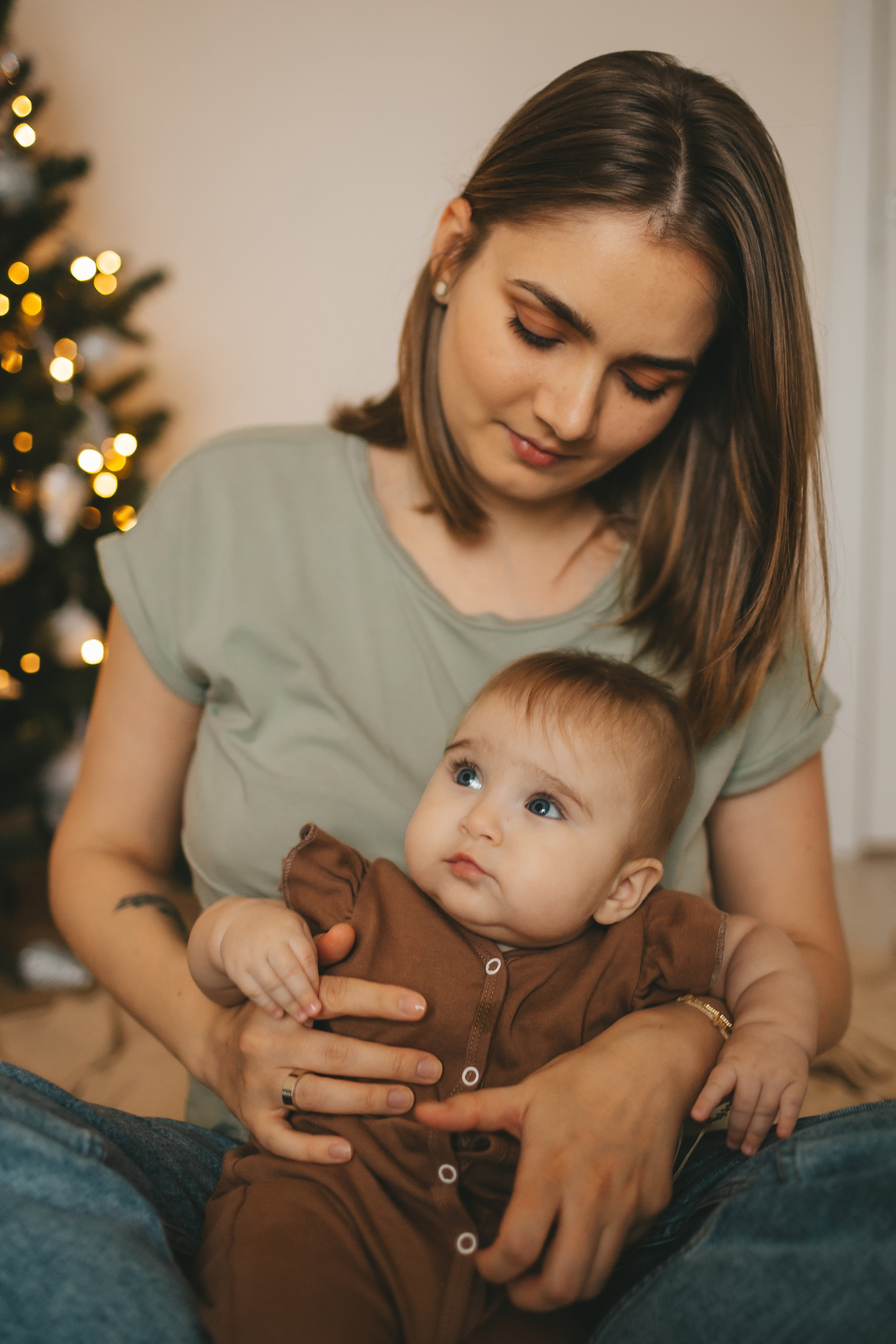 Новогодняя фотосессия дома у семьи Ермолкиных. Семейный и детский фотограф и видеограф в Москве, Дрокина Наталья
