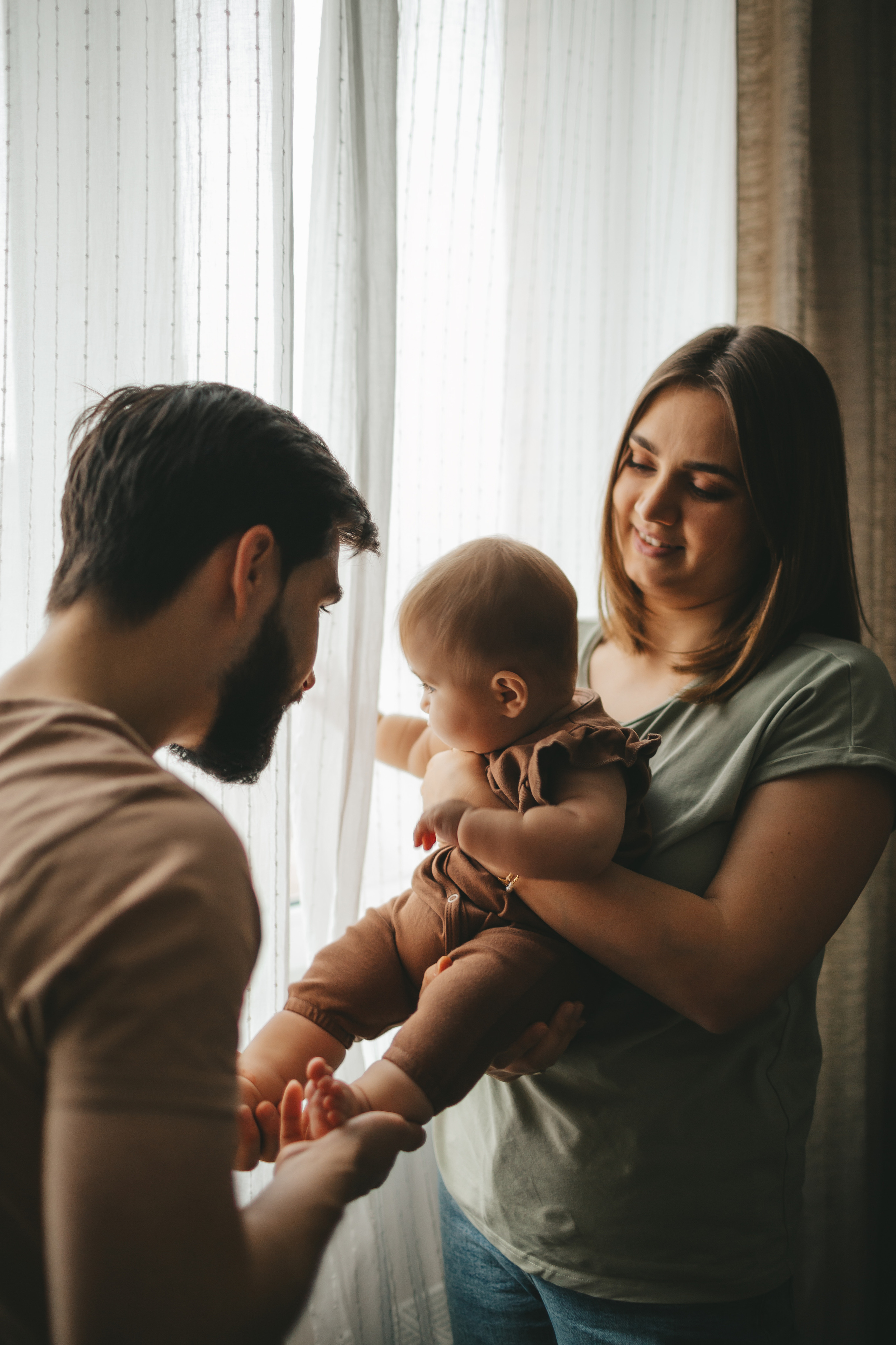 Новогодняя фотосессия дома у семьи Ермолкиных. Семейный и детский фотограф и видеограф в Москве, Дрокина Наталья