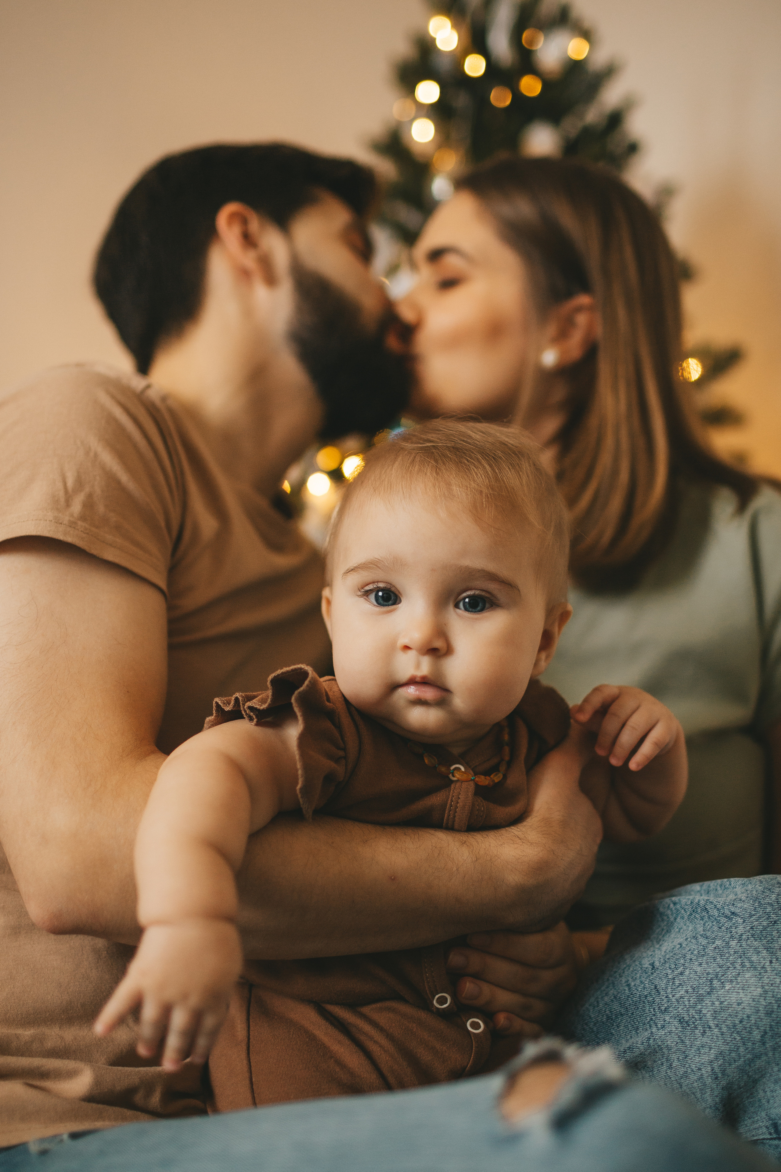 Новогодняя фотосессия дома у семьи Ермолкиных. Семейный и детский фотограф и видеограф в Москве, Дрокина Наталья