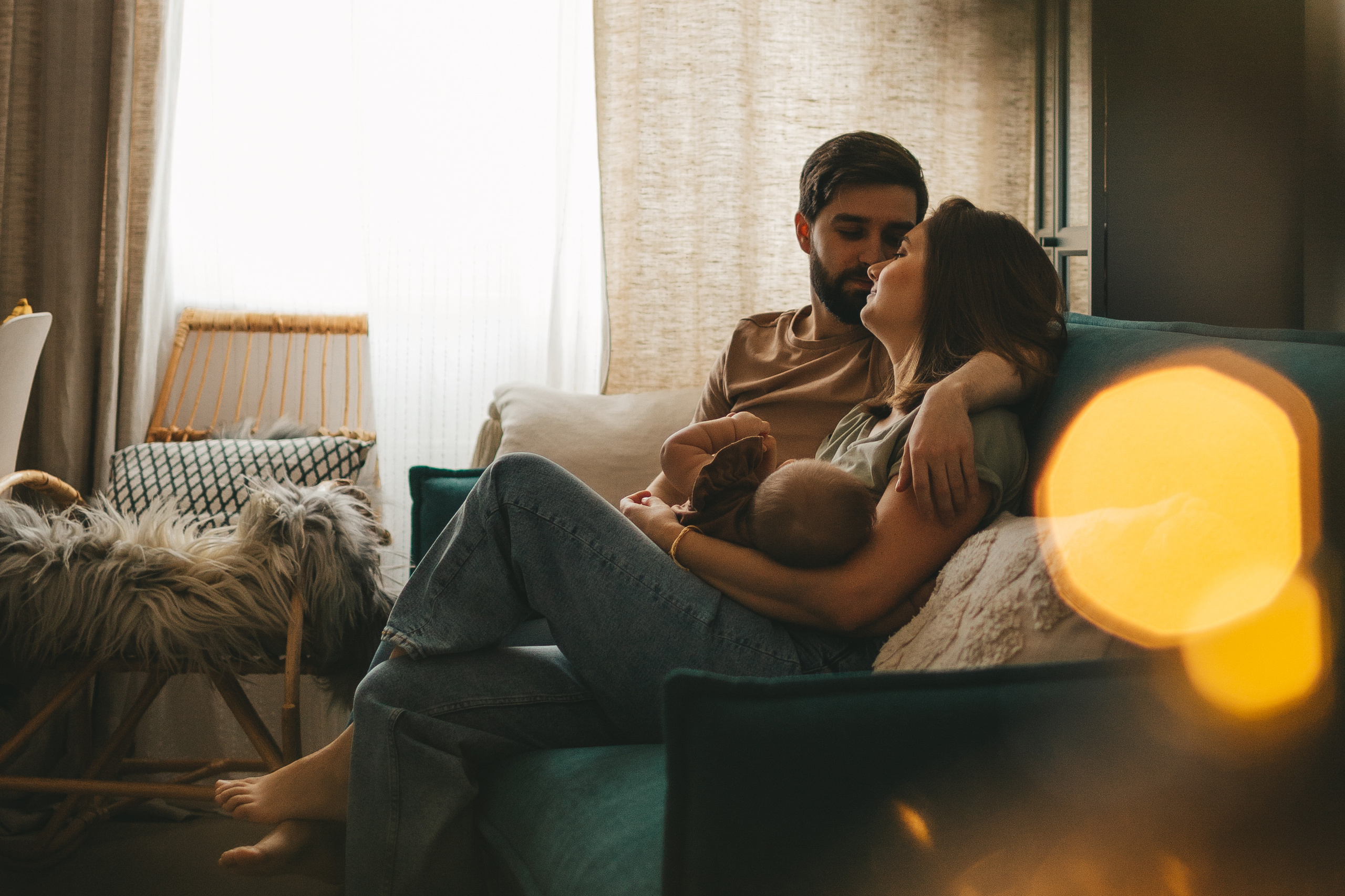 Новогодняя фотосессия дома у семьи Ермолкиных. Семейный и детский фотограф и видеограф в Москве, Дрокина Наталья