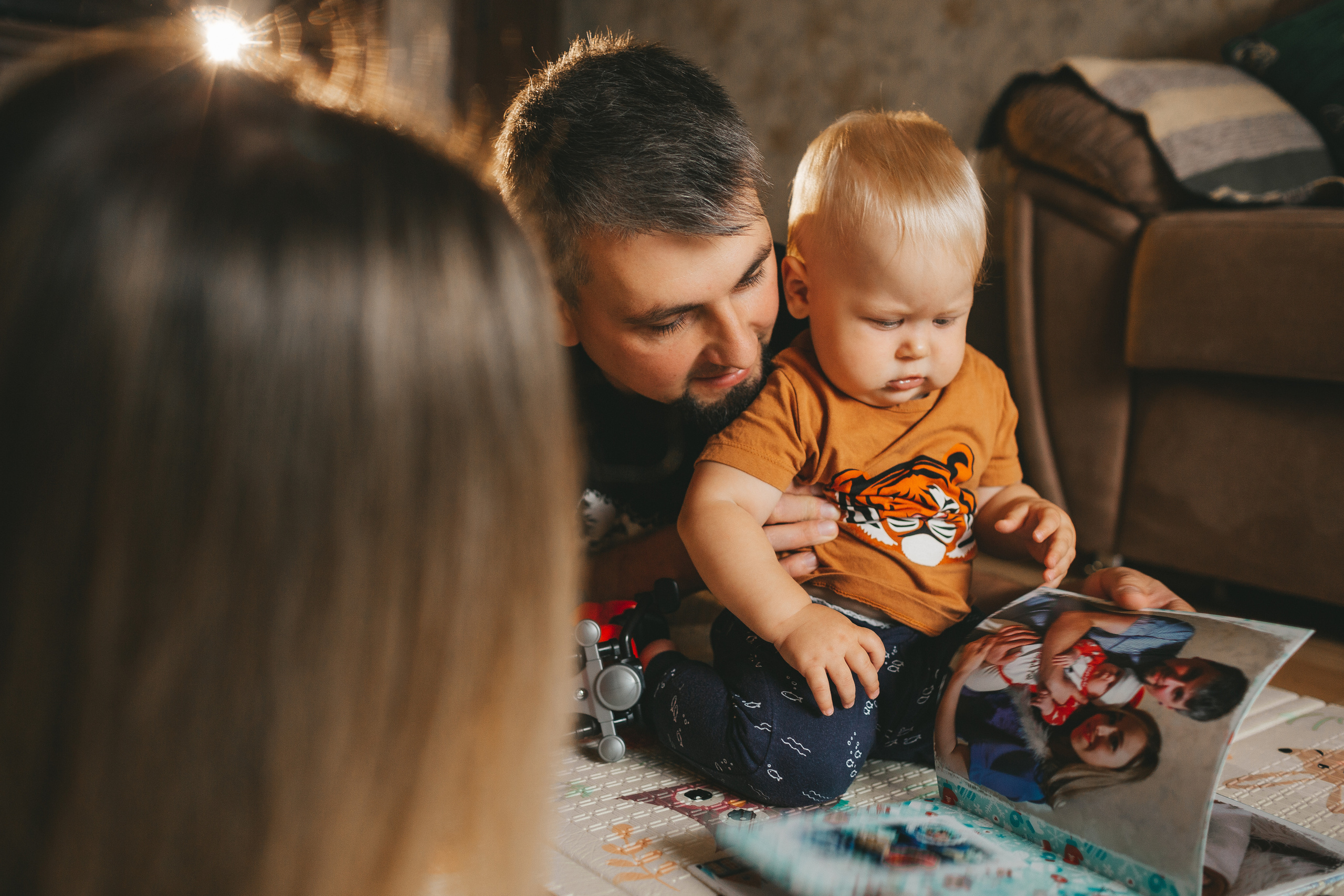 Фотосессия дома. Нина и ее семья. Семейный и детский фотограф и видеограф в Москве, Дрокина Наталья