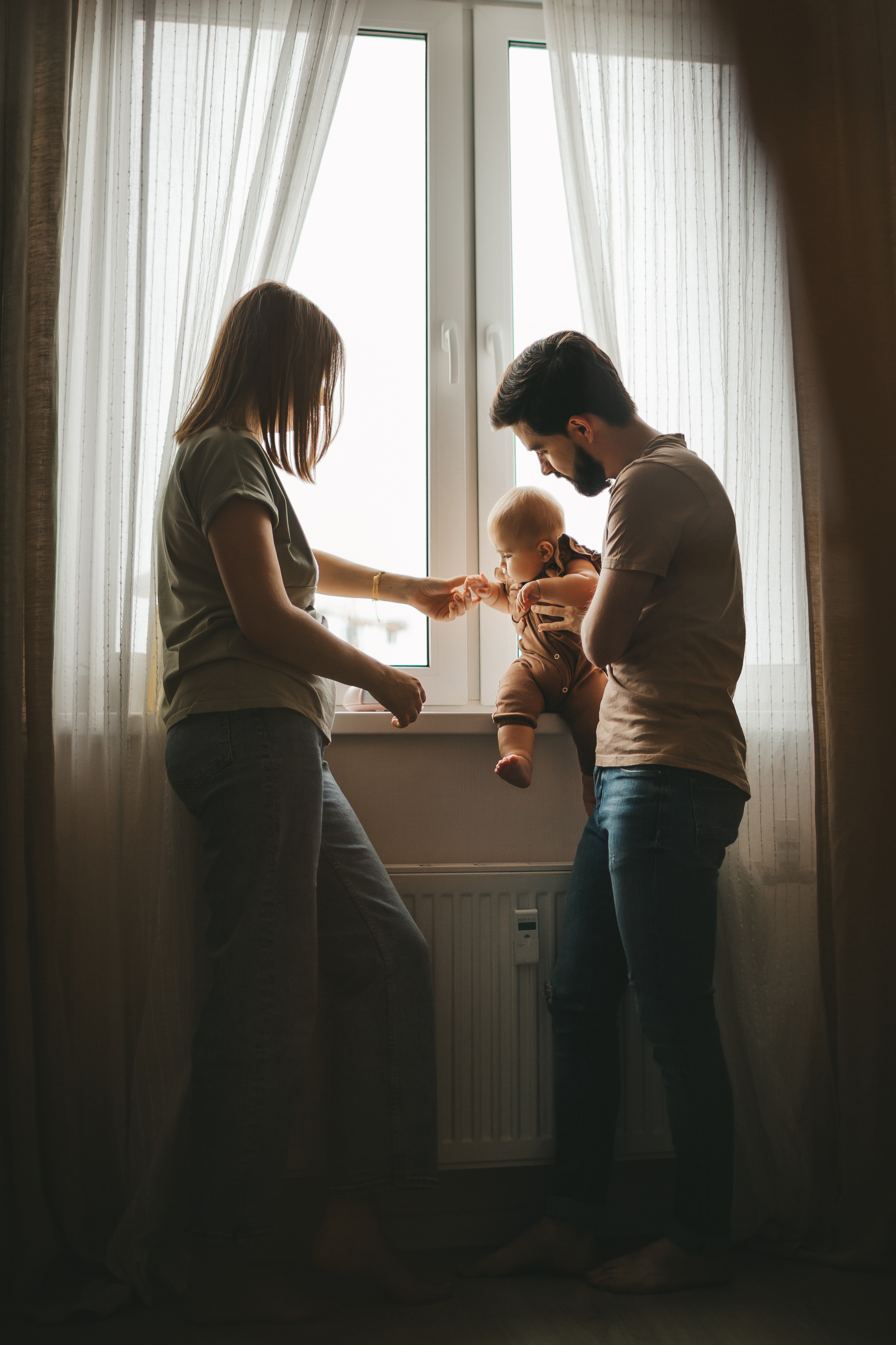 Новогодняя фотосессия дома у семьи Ермолкиных. Семейный и детский фотограф и видеограф в Москве, Дрокина Наталья