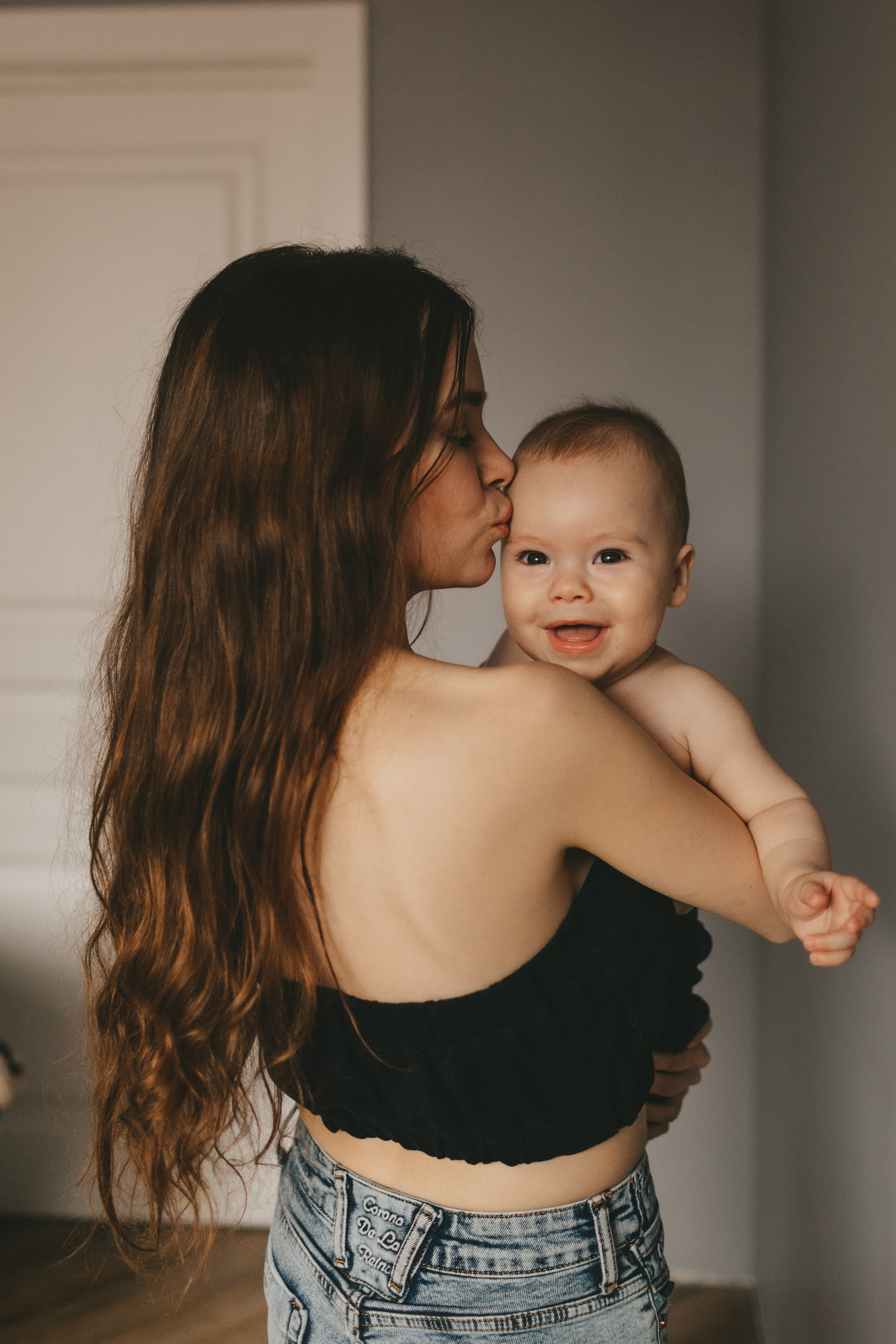 Фотосессия дома у Виталия и Оксаны. Семейный и детский фотограф и видеограф в Москве, Дрокина Наталья