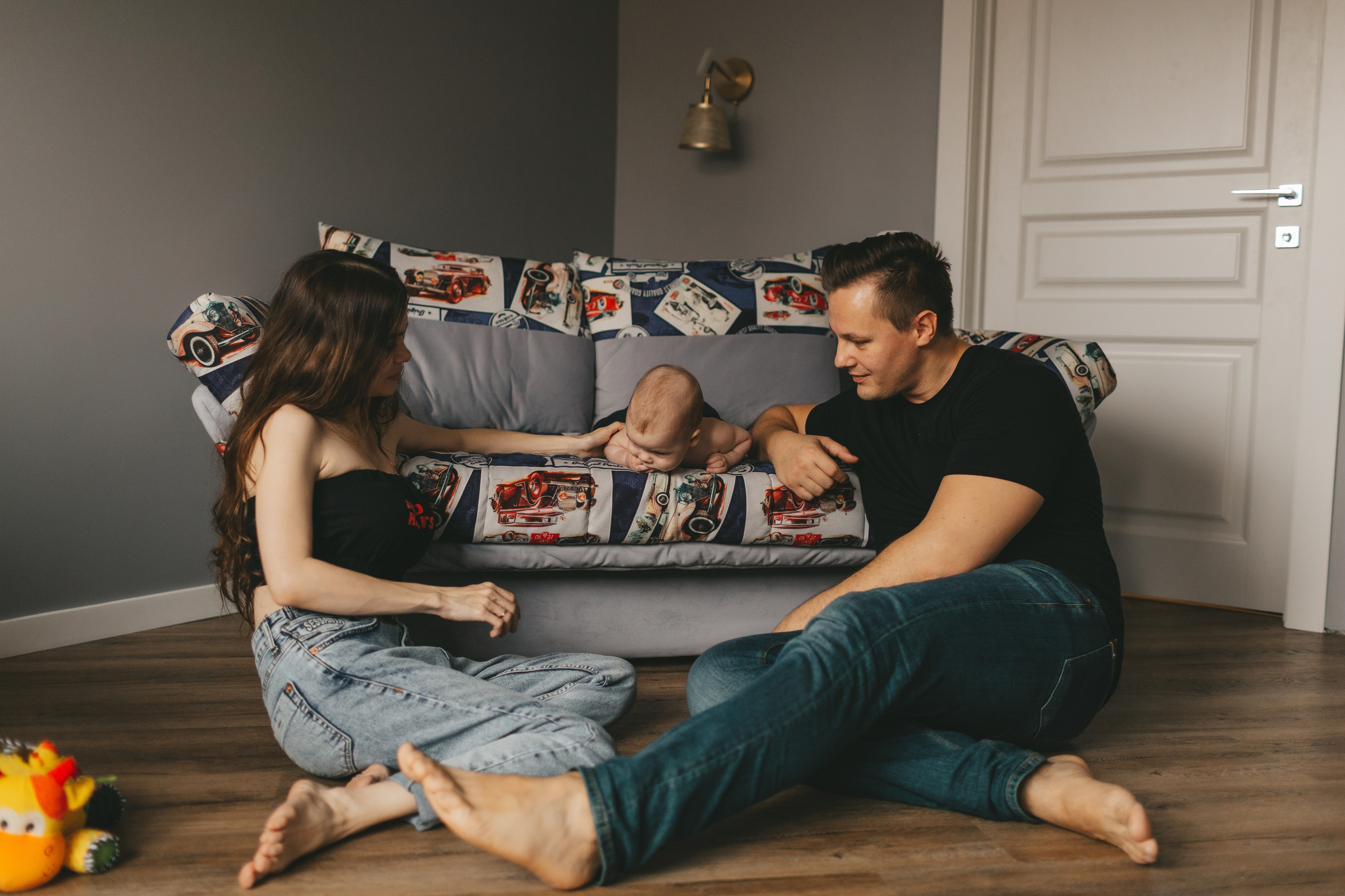 Фотосессия дома у Виталия и Оксаны. Семейный и детский фотограф и видеограф в Москве, Дрокина Наталья