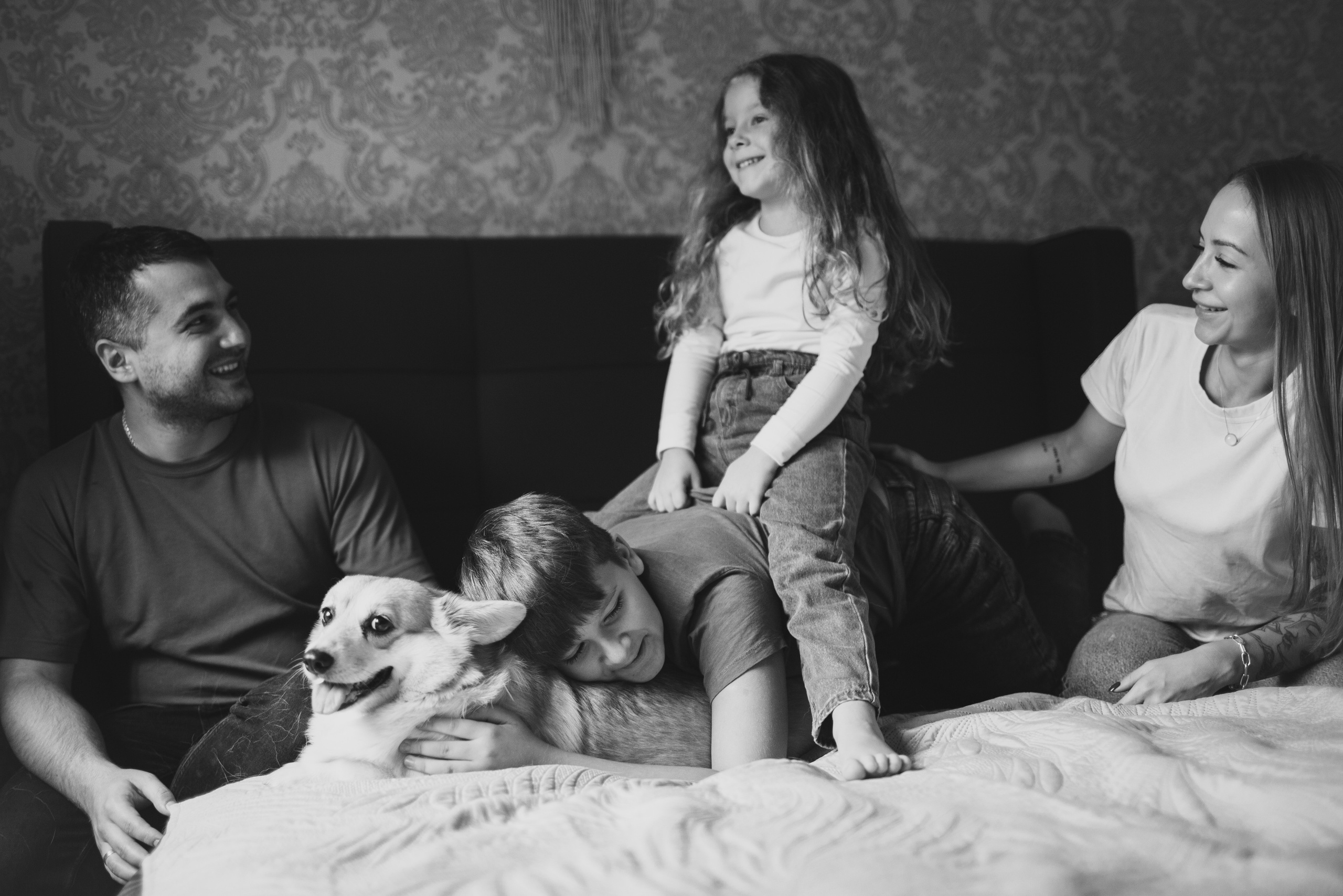 Фотосессия дома. Борзовы. Семейный и детский фотограф и видеограф в Москве, Дрокина Наталья