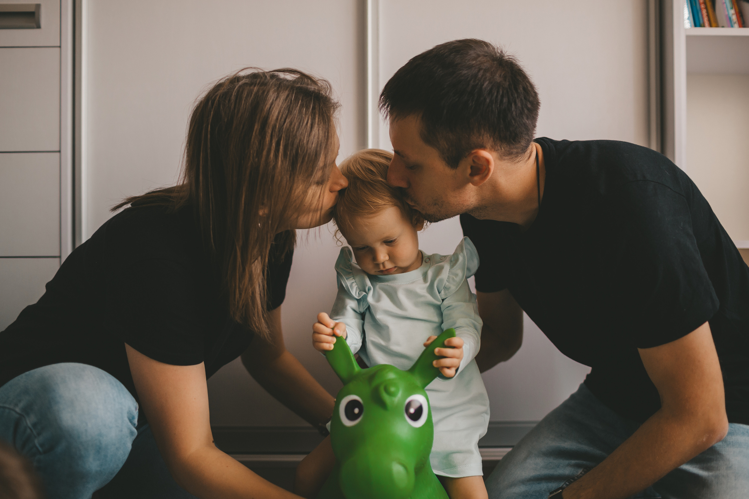 Фотосессия дома. Анна и ее семья. Семейный и детский фотограф и видеограф в Москве, Дрокина Наталья