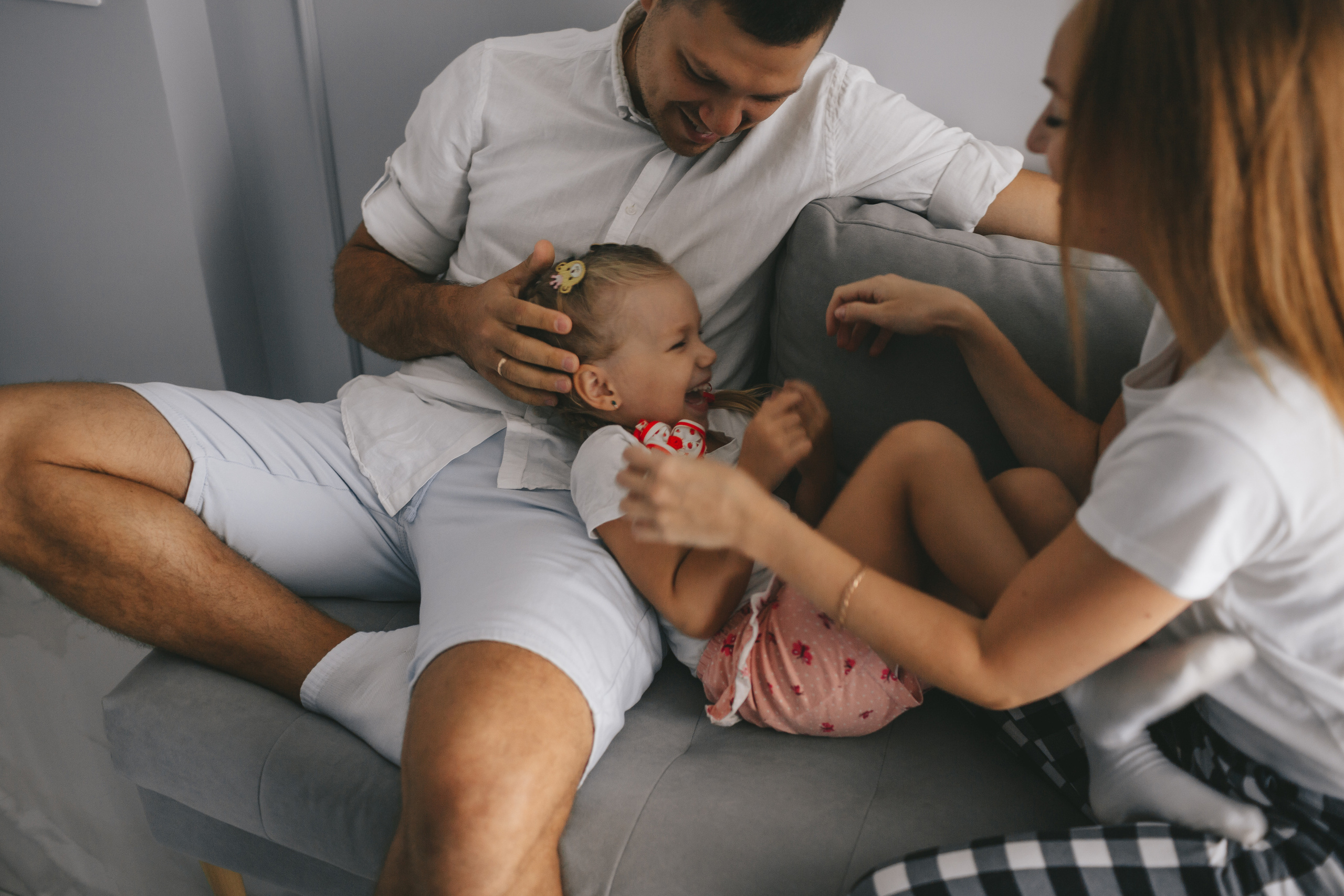Семейная фотосессия с котиком. Семейный и детский фотограф и видеограф в Москве, Дрокина Наталья