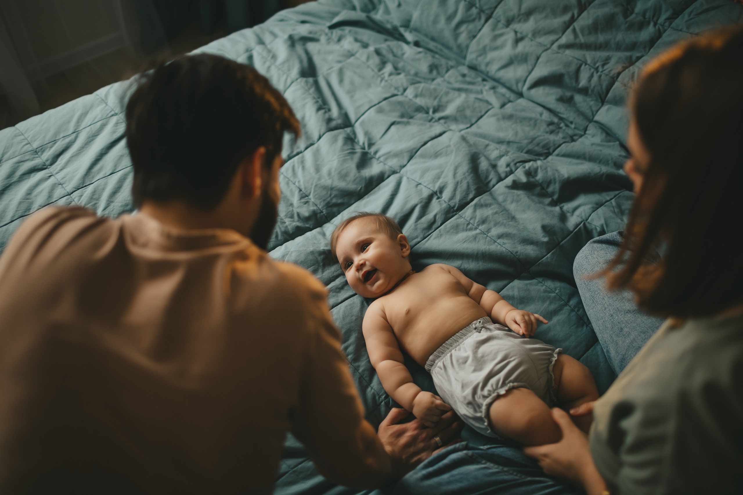 Новогодняя фотосессия дома у семьи Ермолкиных. Семейный и детский фотограф и видеограф в Москве, Дрокина Наталья