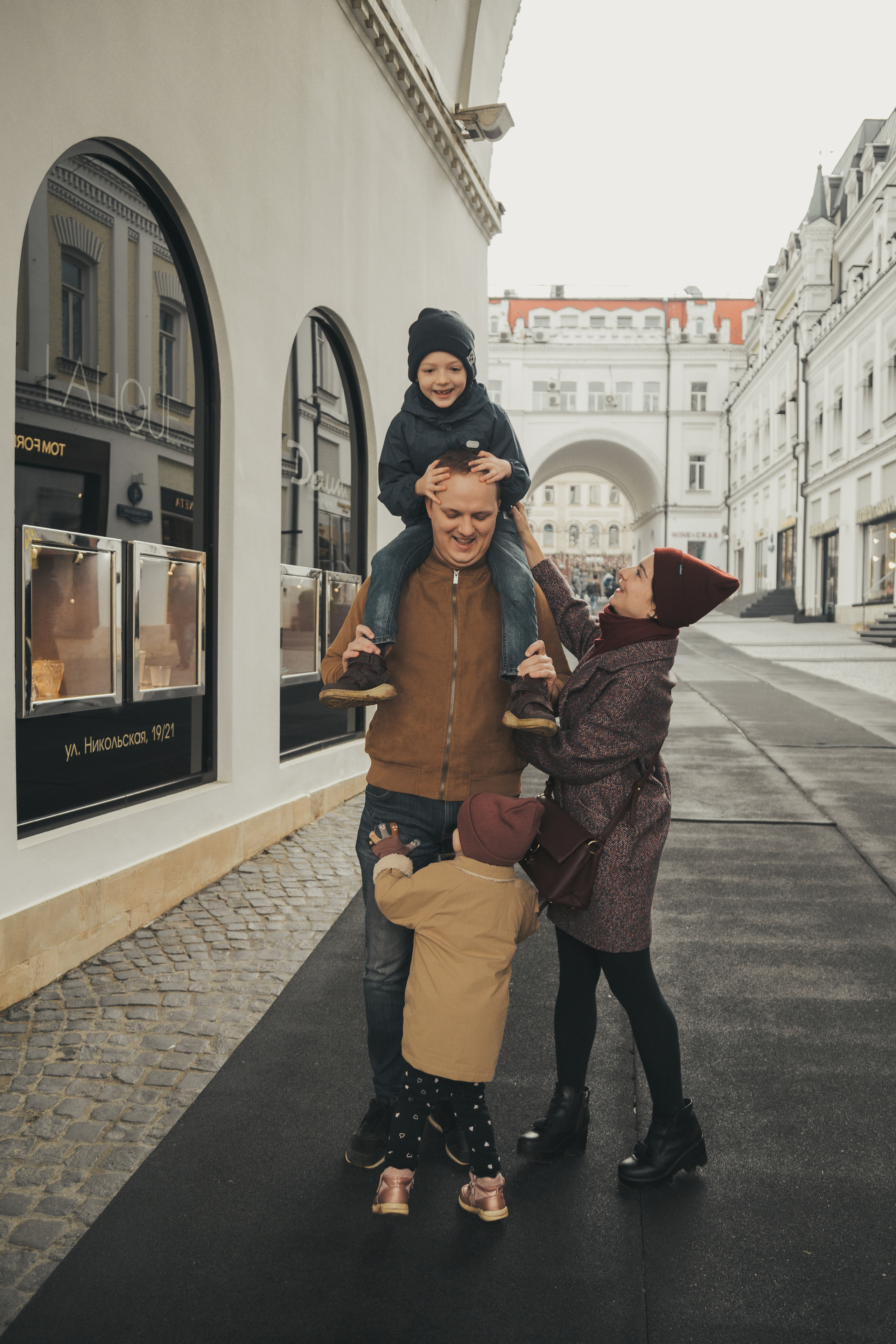 Прогулка по Никольской улице. Семейный и детский фотограф и видеограф в Москве, Дрокина Наталья