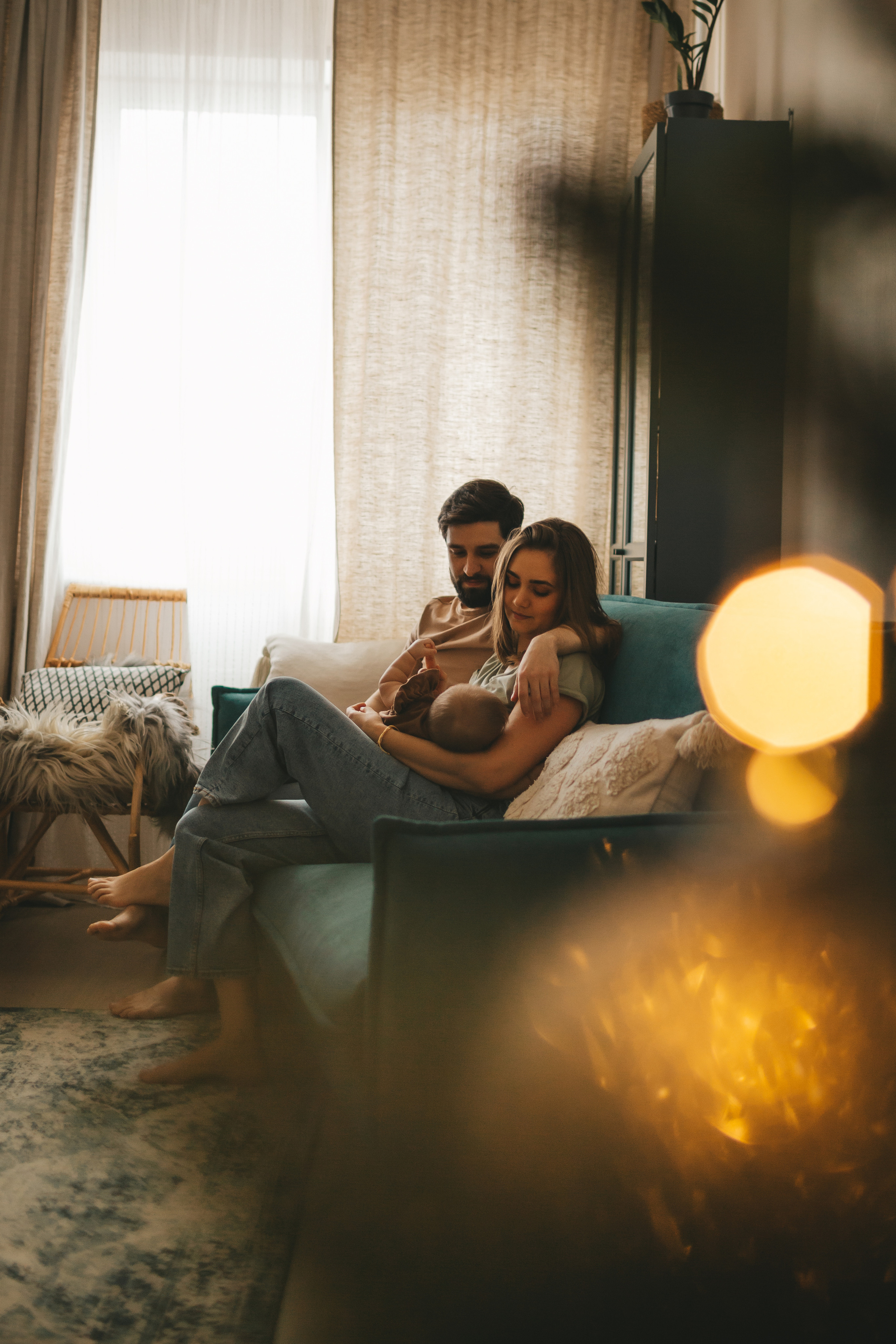 Новогодняя фотосессия дома у семьи Ермолкиных. Семейный и детский фотограф и видеограф в Москве, Дрокина Наталья