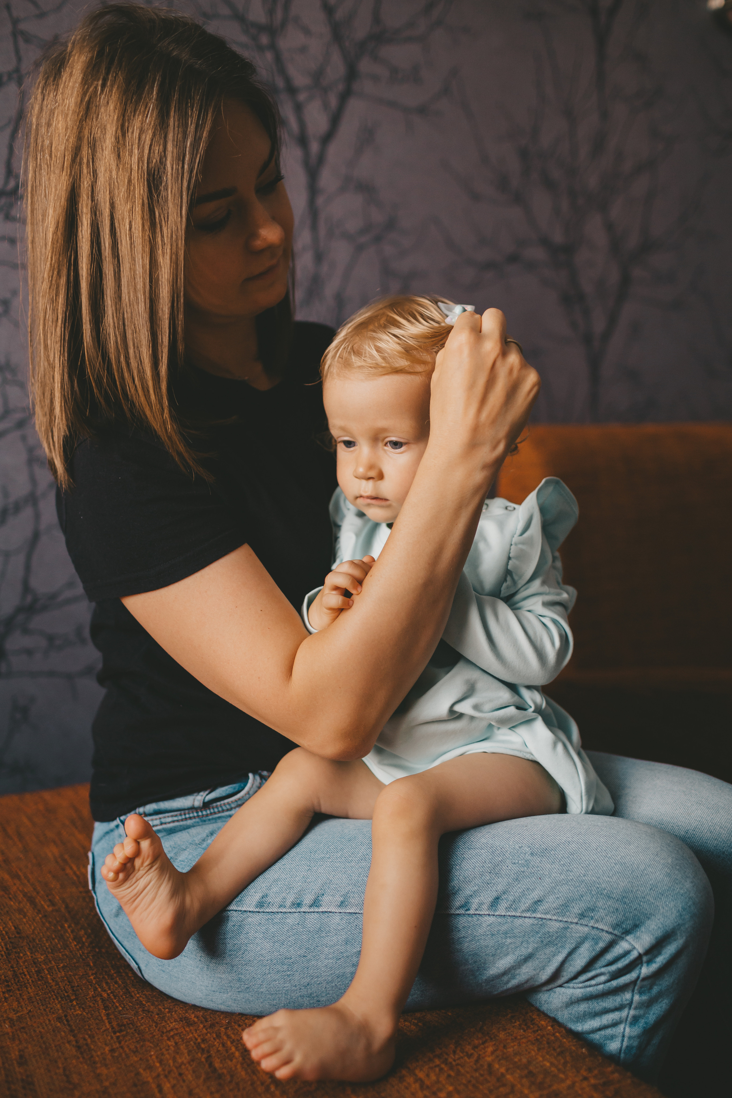 Фотосессия дома. Анна и ее семья. Семейный и детский фотограф и видеограф в Москве, Дрокина Наталья