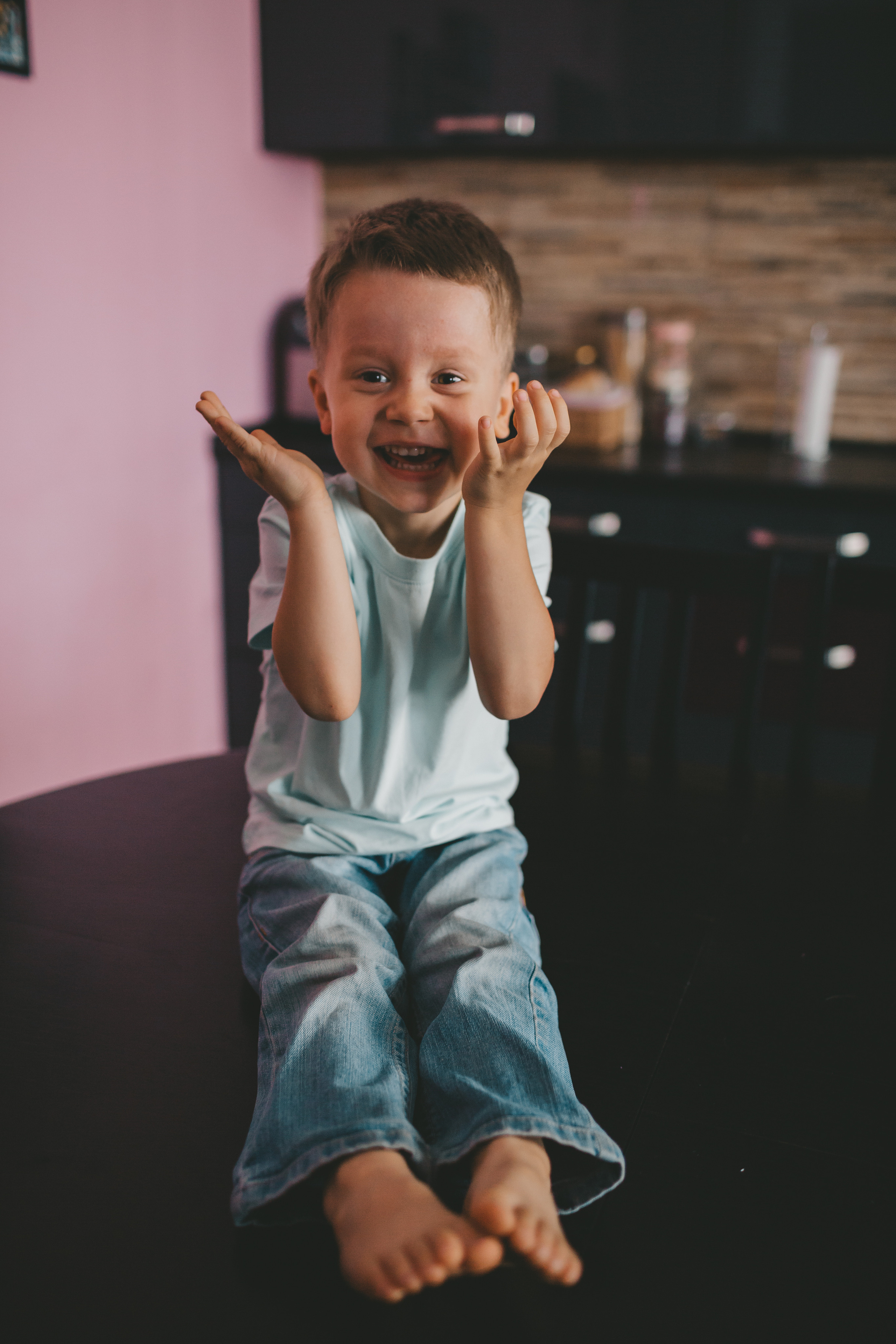 Фотосессия дома. Анна и ее семья. Семейный и детский фотограф и видеограф в Москве, Дрокина Наталья