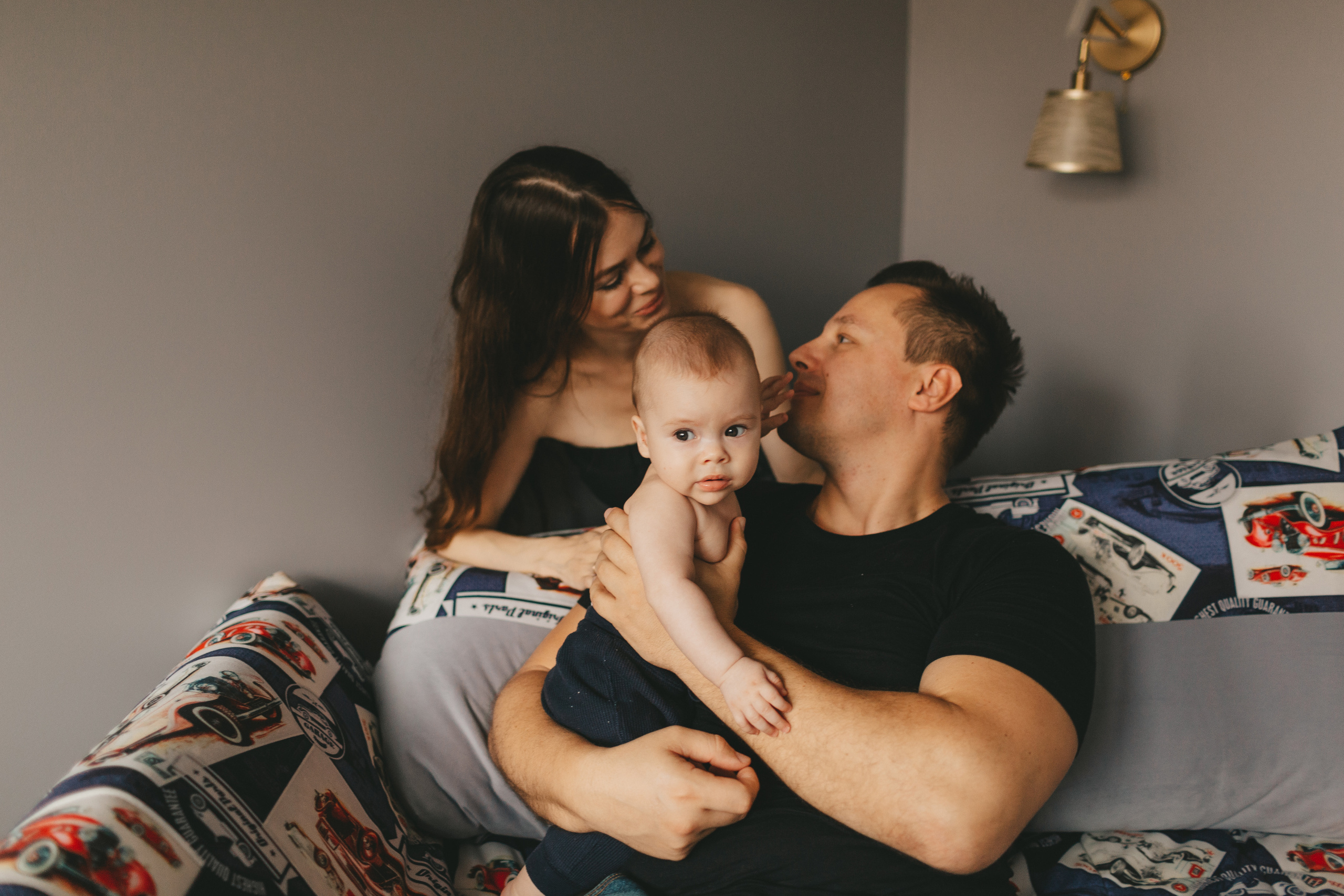 Фотосессия дома у Виталия и Оксаны. Семейный и детский фотограф и видеограф в Москве, Дрокина Наталья