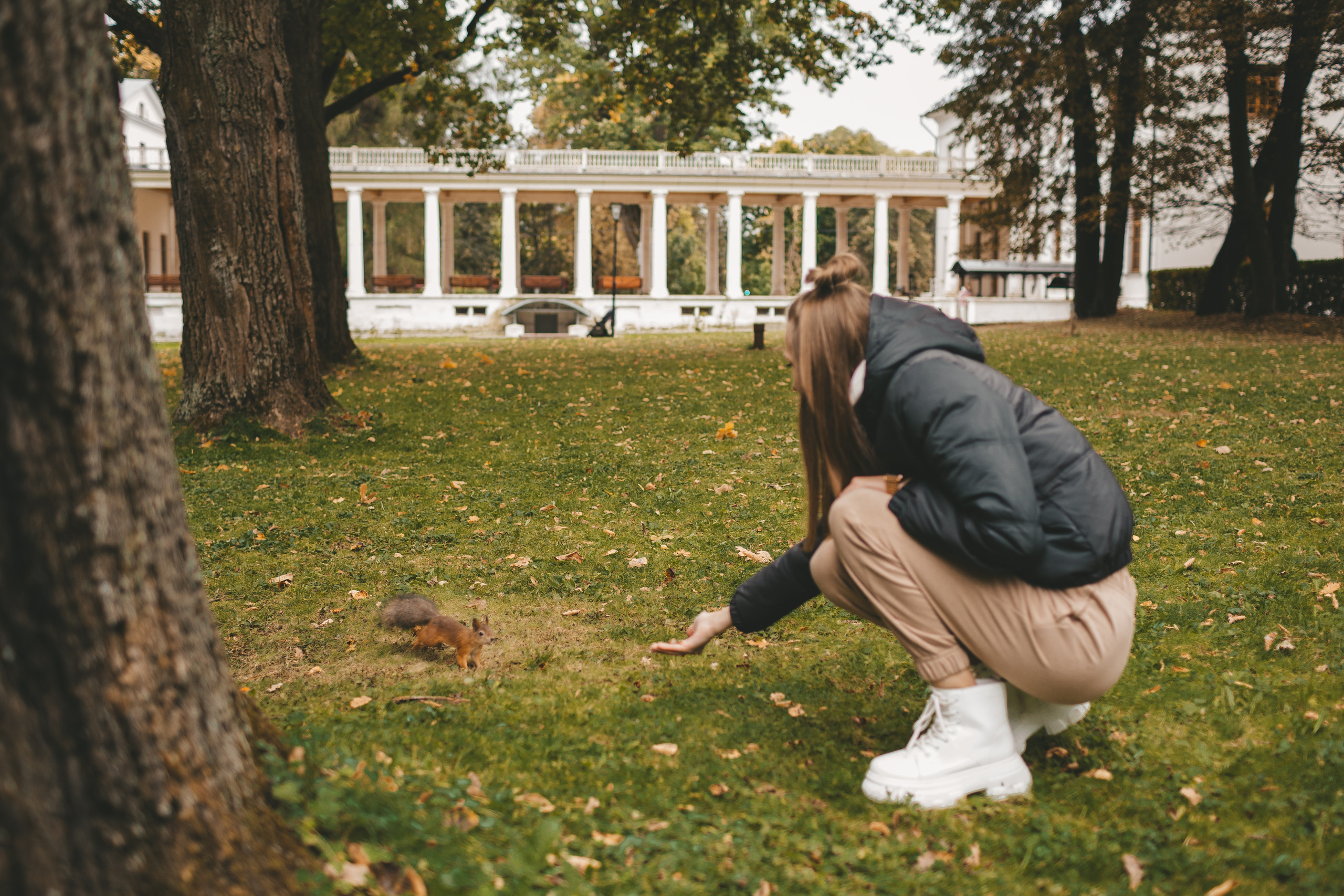 Алина и Тёма. Осенняя прогулка в Остафьево. Семейный и детский фотограф и видеограф в Москве, Дрокина Наталья