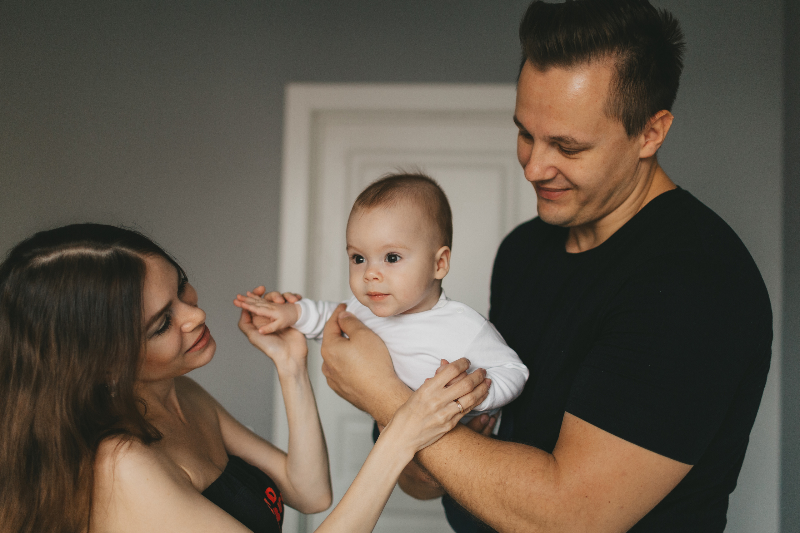 Фотосессия дома у Виталия и Оксаны. Семейный и детский фотограф и видеограф в Москве, Дрокина Наталья