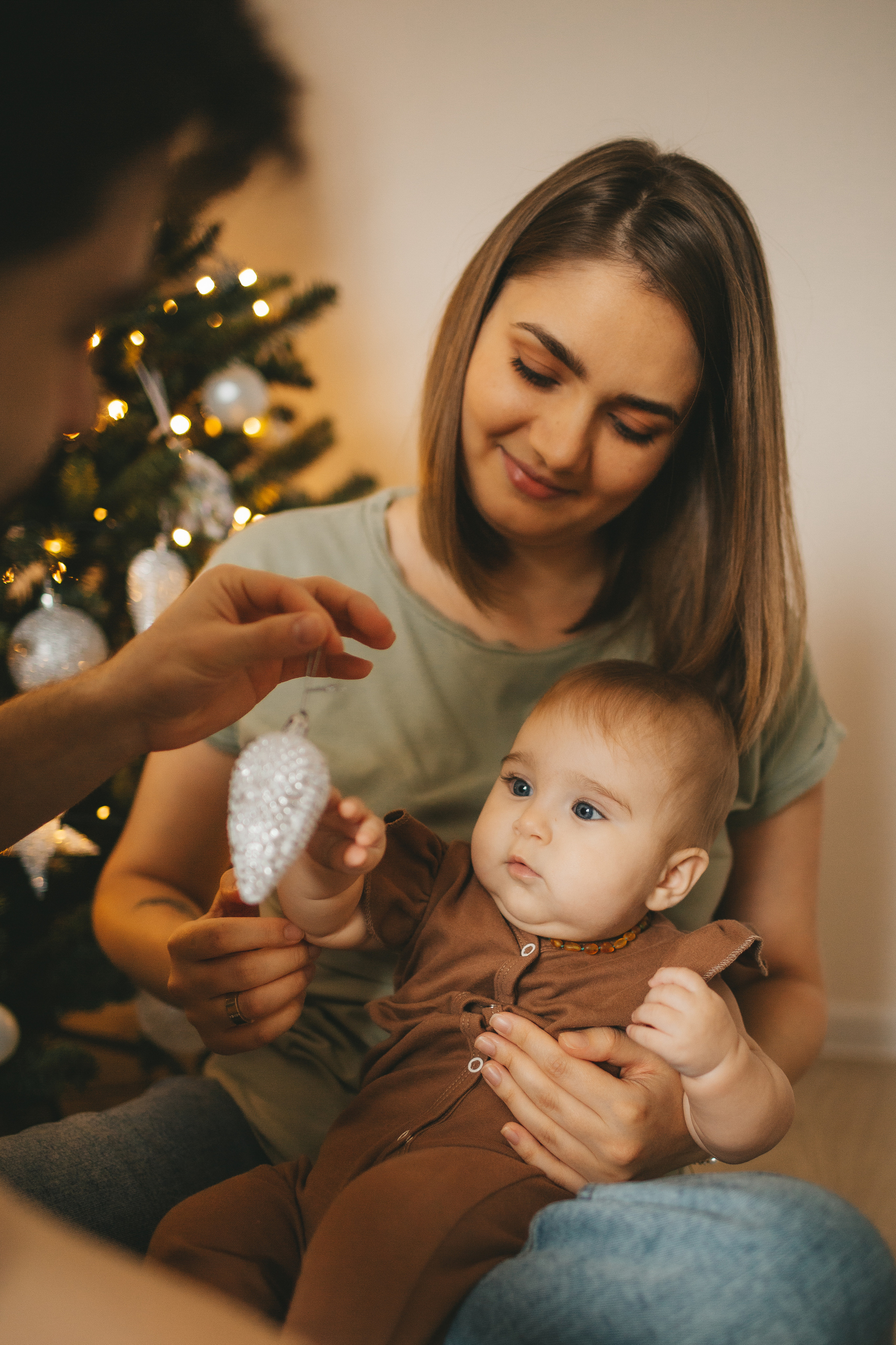 Новогодняя фотосессия дома у семьи Ермолкиных. Семейный и детский фотограф и видеограф в Москве, Дрокина Наталья