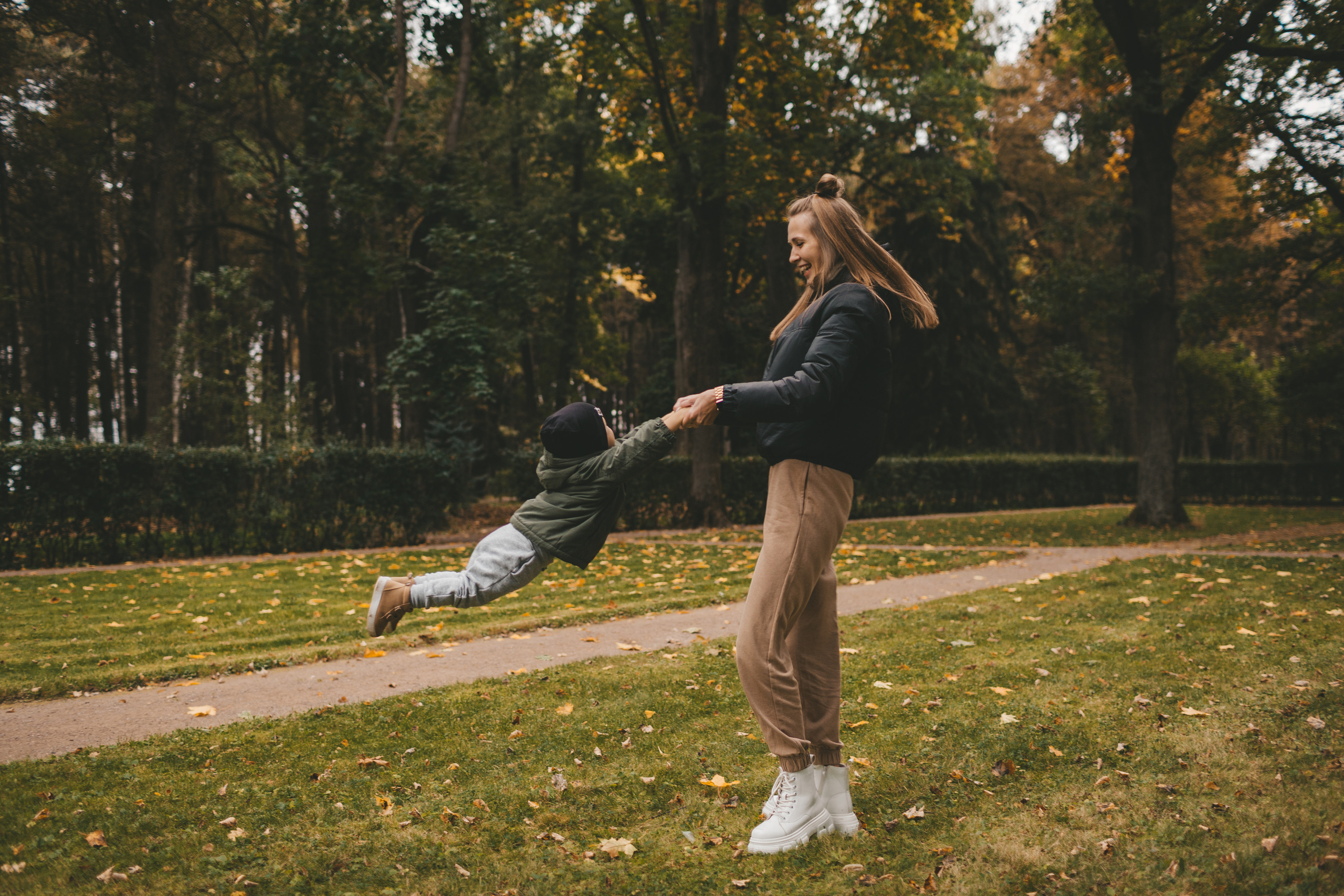 Алина и Тёма. Осенняя прогулка в Остафьево. Семейный и детский фотограф и видеограф в Москве, Дрокина Наталья