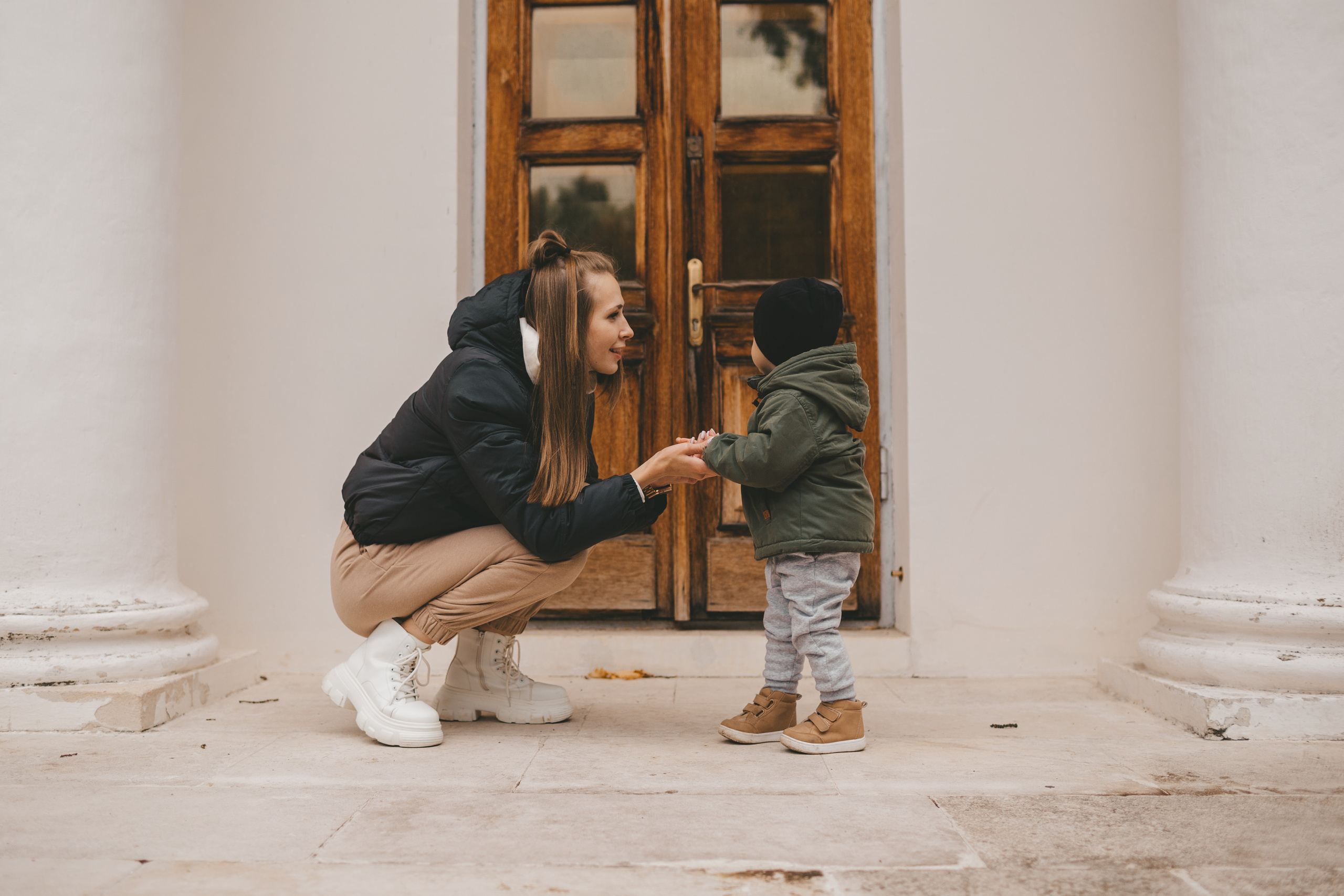 Семейная фотосессия на улице. Семейный и детский фотограф и видеограф в Москве, Дрокина Наталья