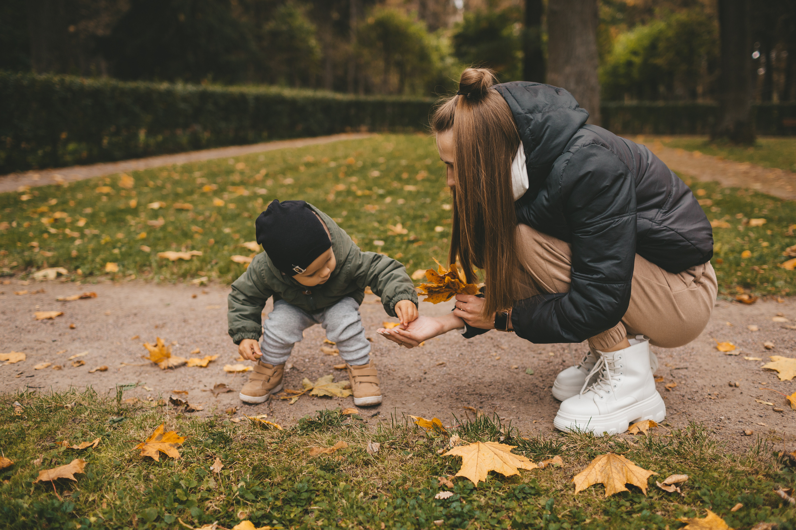 Алина и Тёма. Осенняя прогулка в Остафьево. Семейный и детский фотограф и видеограф в Москве, Дрокина Наталья