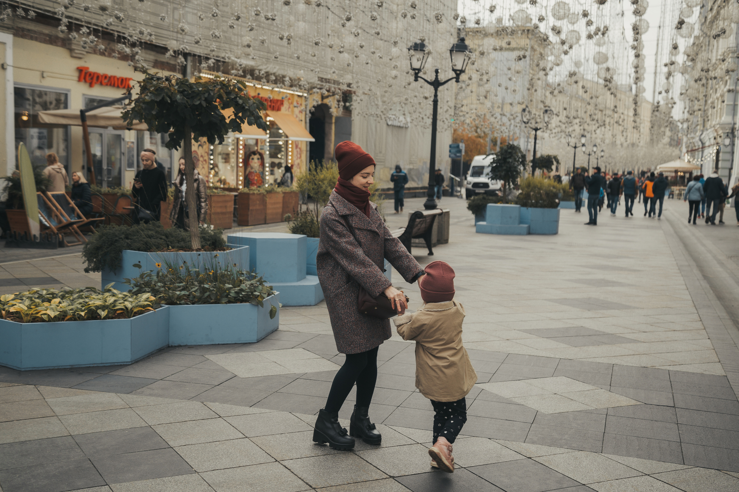 Прогулка по Никольской улице. Семейный и детский фотограф и видеограф в Москве, Дрокина Наталья