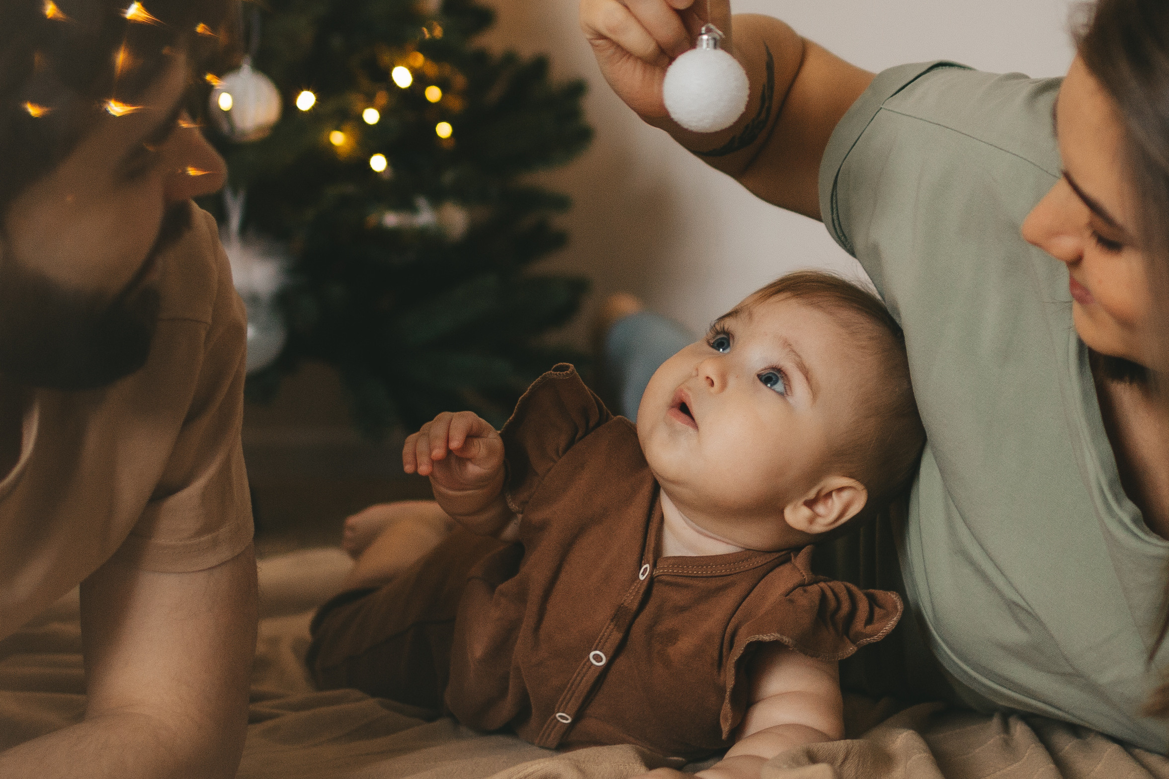 Новогодняя фотосессия дома у семьи Ермолкиных. Семейный и детский фотограф и видеограф в Москве, Дрокина Наталья