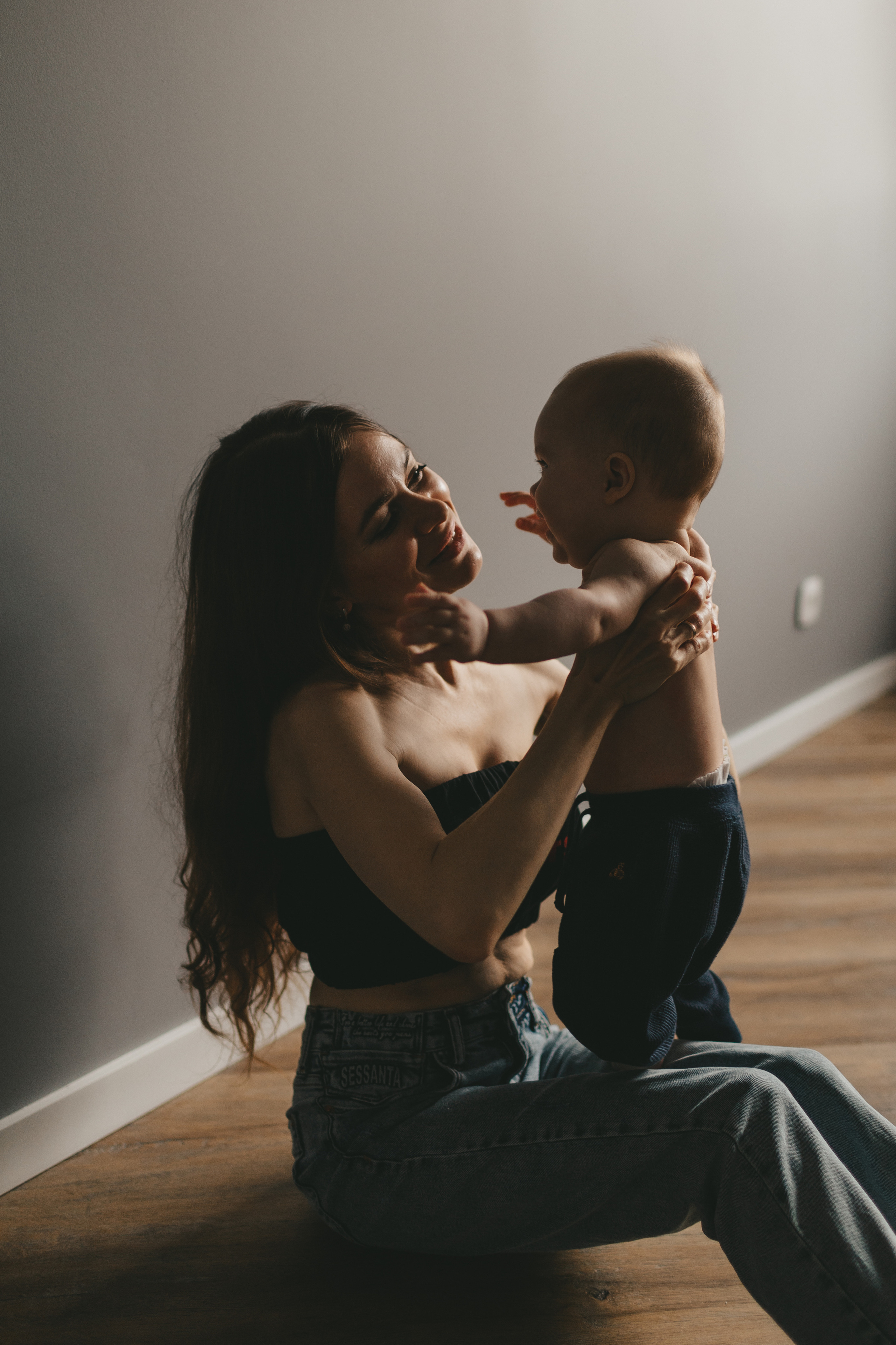 Фотосессия дома у Виталия и Оксаны. Семейный и детский фотограф и видеограф в Москве, Дрокина Наталья