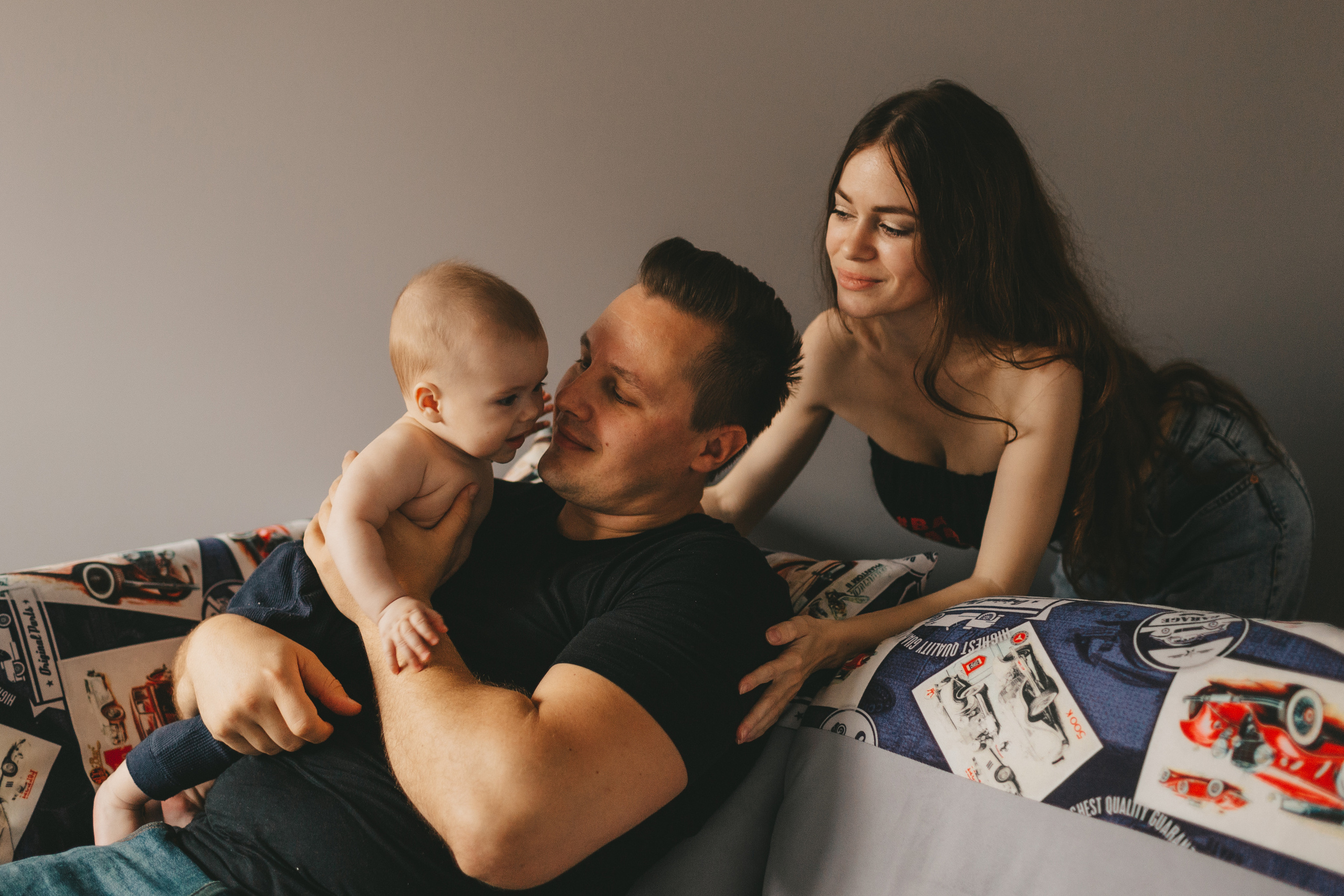 Фотосессия дома у Виталия и Оксаны. Семейный и детский фотограф и видеограф в Москве, Дрокина Наталья