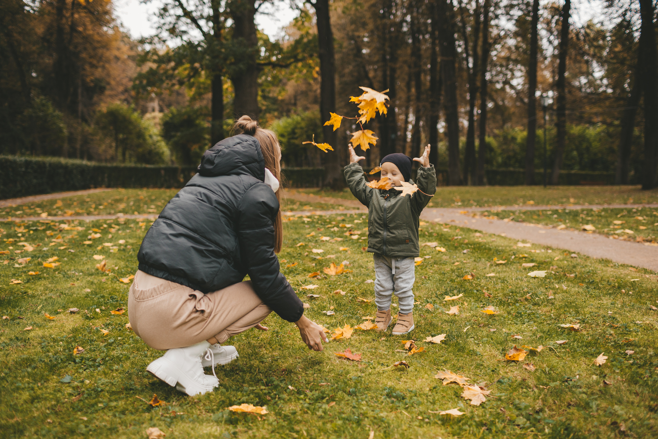 Алина и Тёма. Осенняя прогулка в Остафьево. Семейный и детский фотограф и видеограф в Москве, Дрокина Наталья