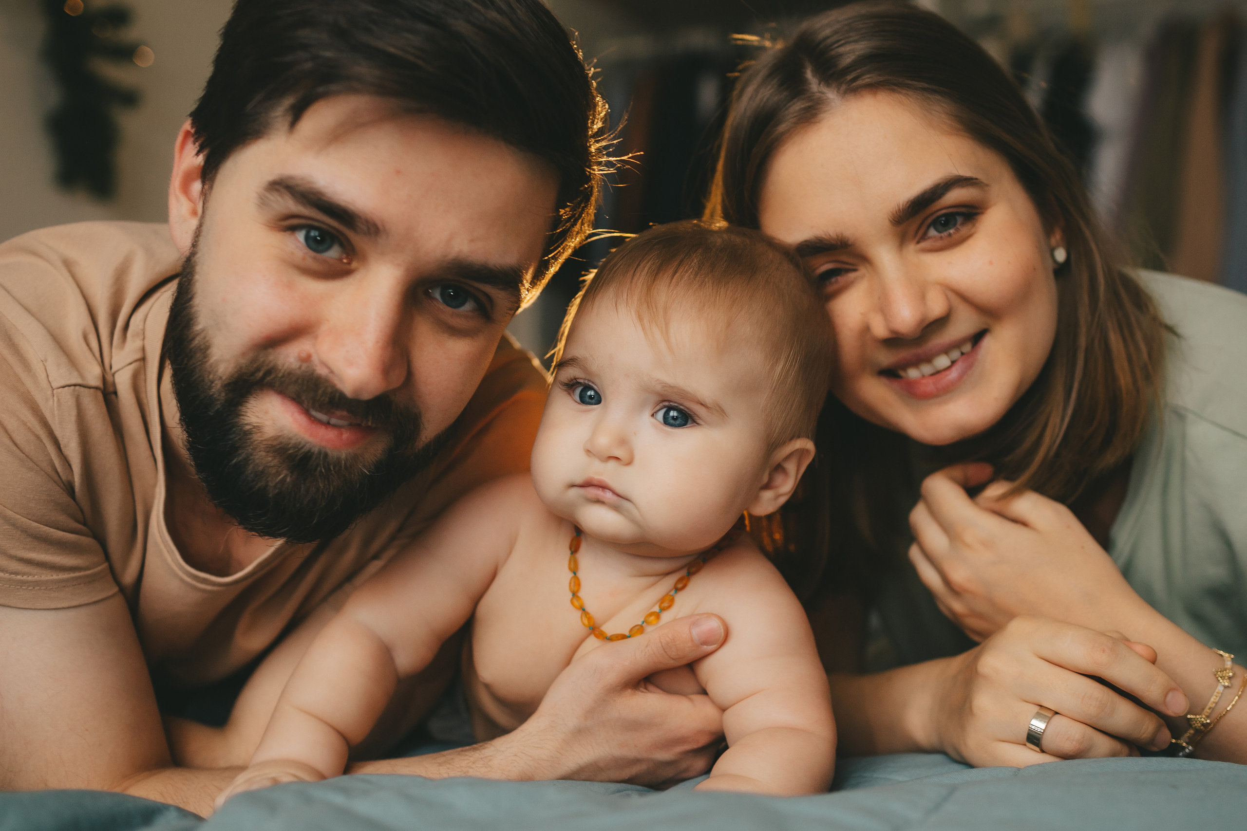 Новогодняя фотосессия дома у семьи Ермолкиных. Семейный и детский фотограф и видеограф в Москве, Дрокина Наталья