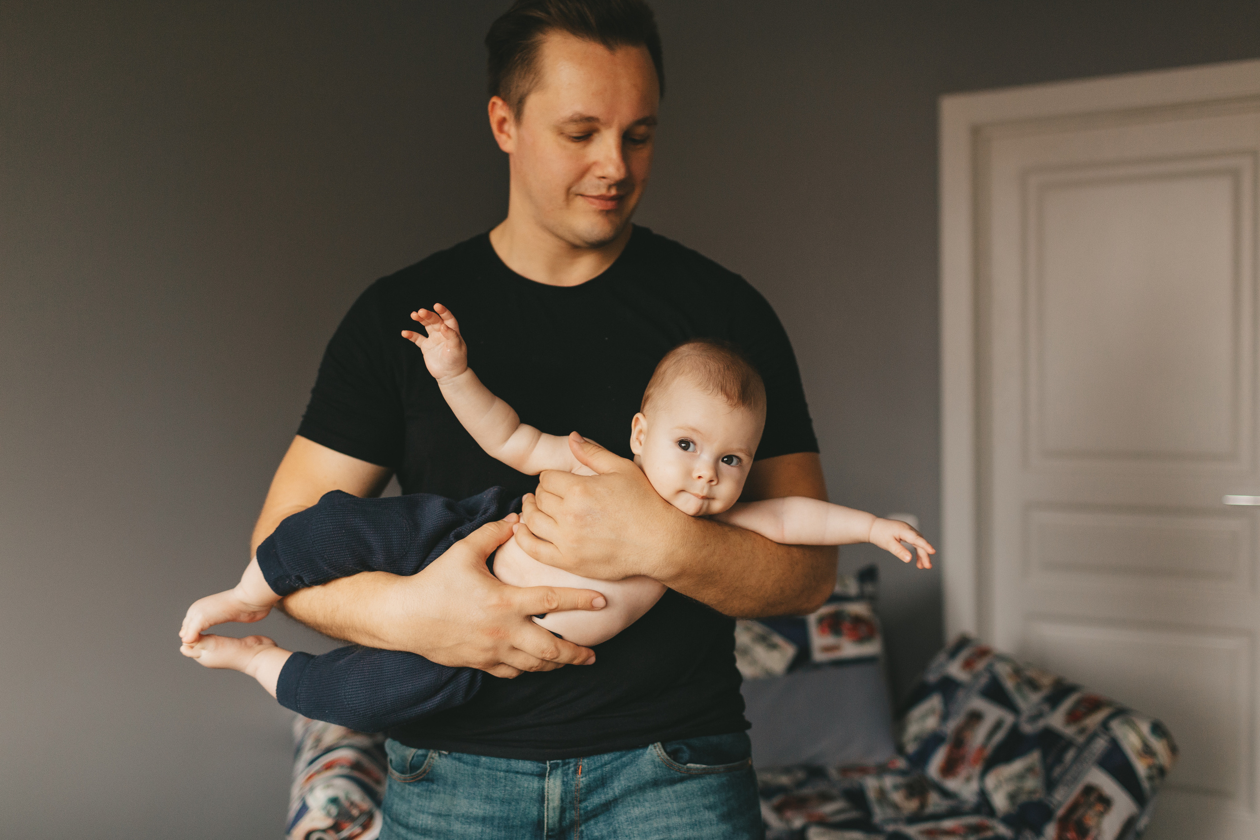 Фотосессия дома у Виталия и Оксаны. Семейный и детский фотограф и видеограф в Москве, Дрокина Наталья