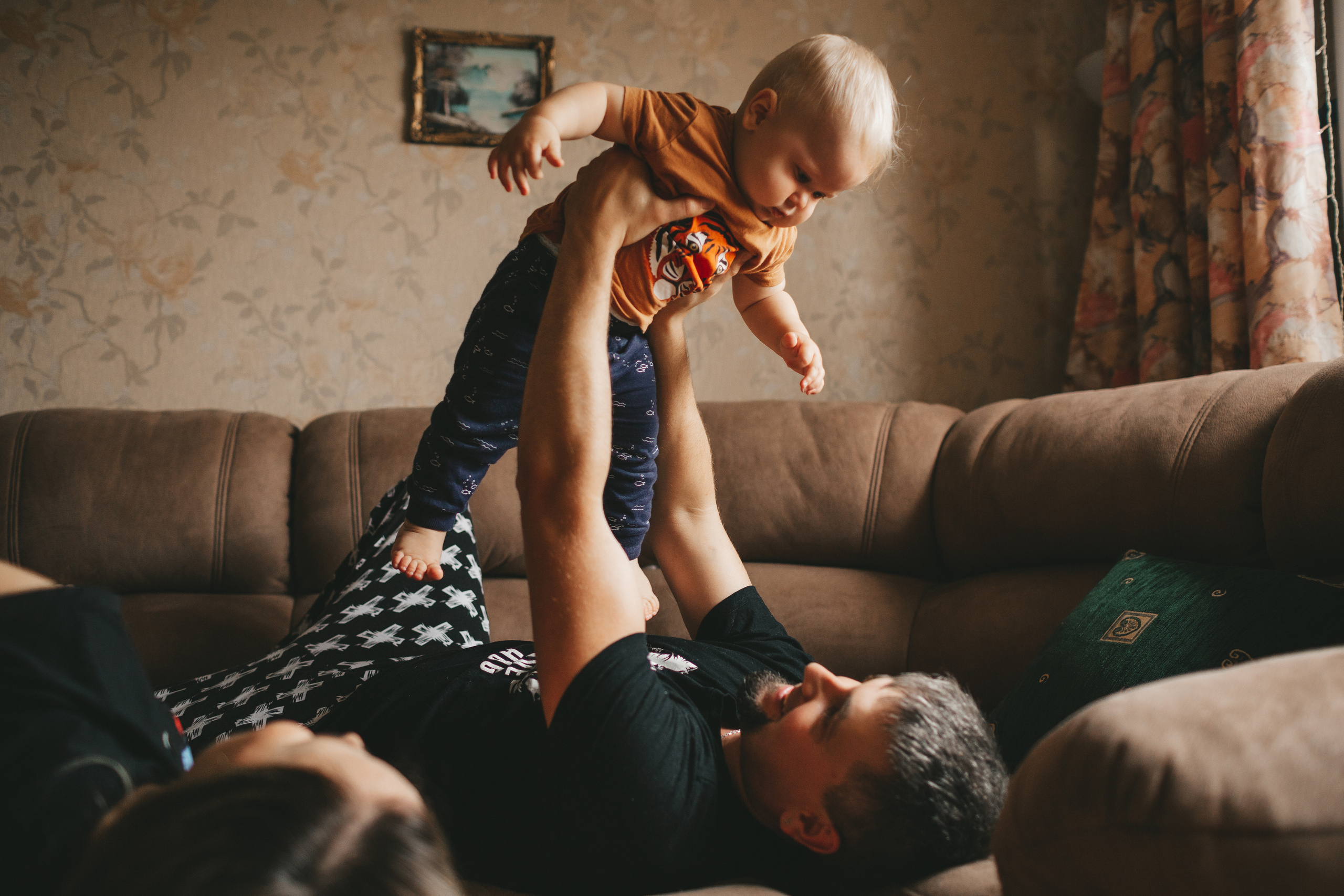 Фотосессия дома. Нина и ее семья. Семейный и детский фотограф и видеограф в Москве, Дрокина Наталья