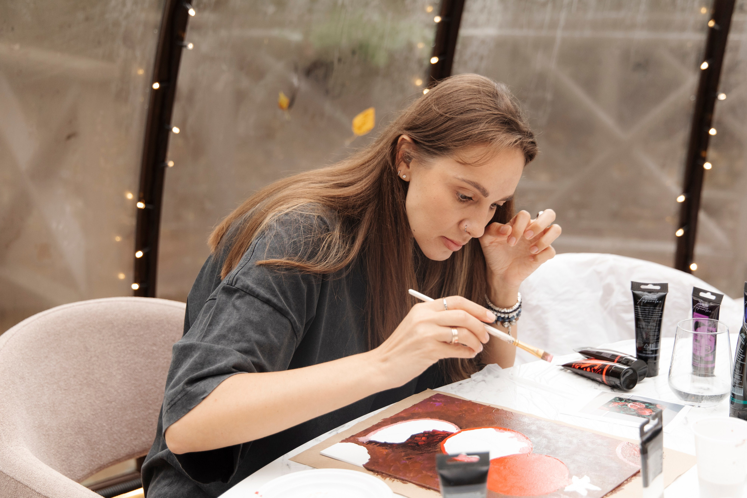 МК Девичник в «Лето». Фотограф Новосибирск