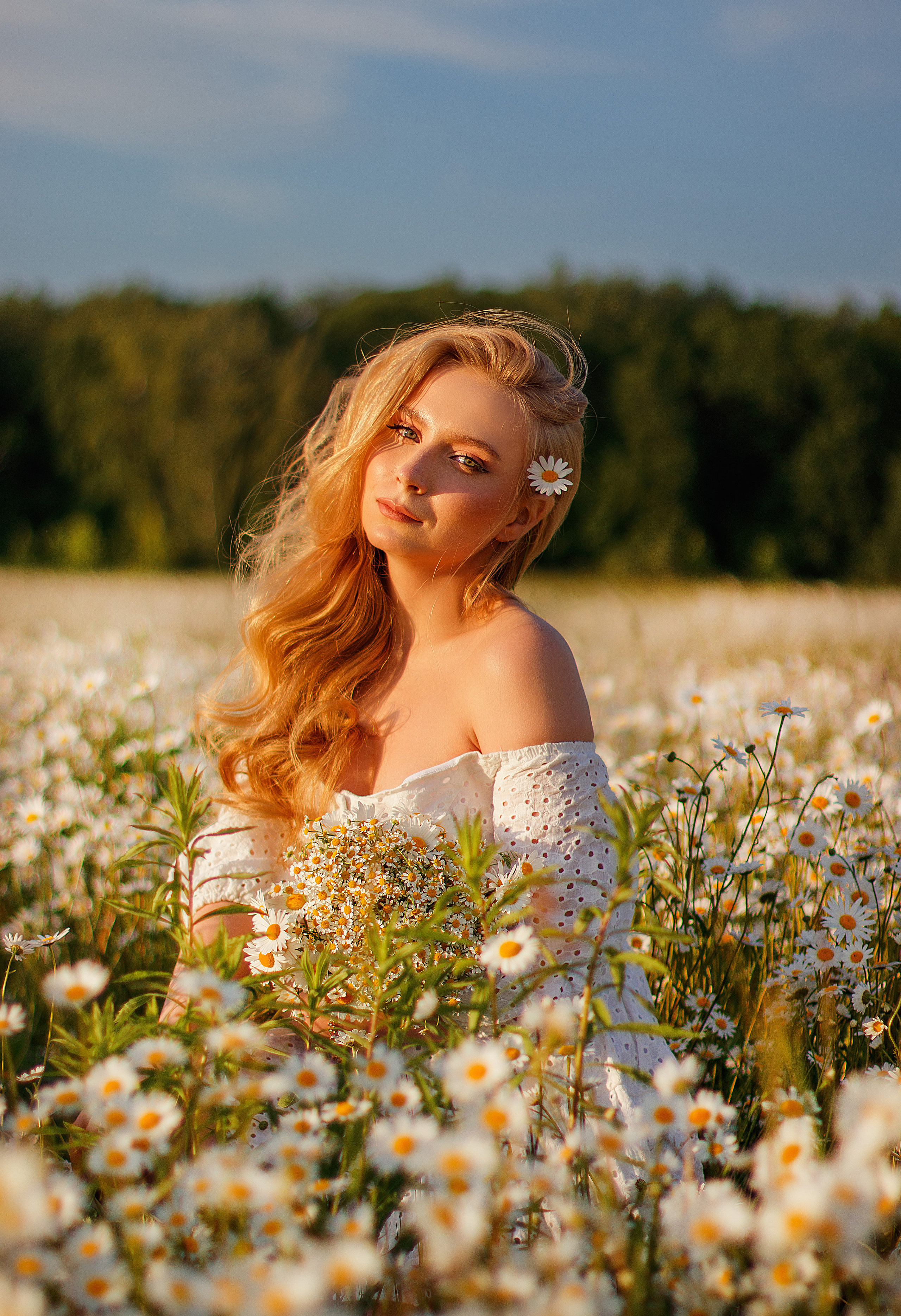 Ромашковое поле. Женский и семейный фотограф в Москве и Московской области Наталья Минт