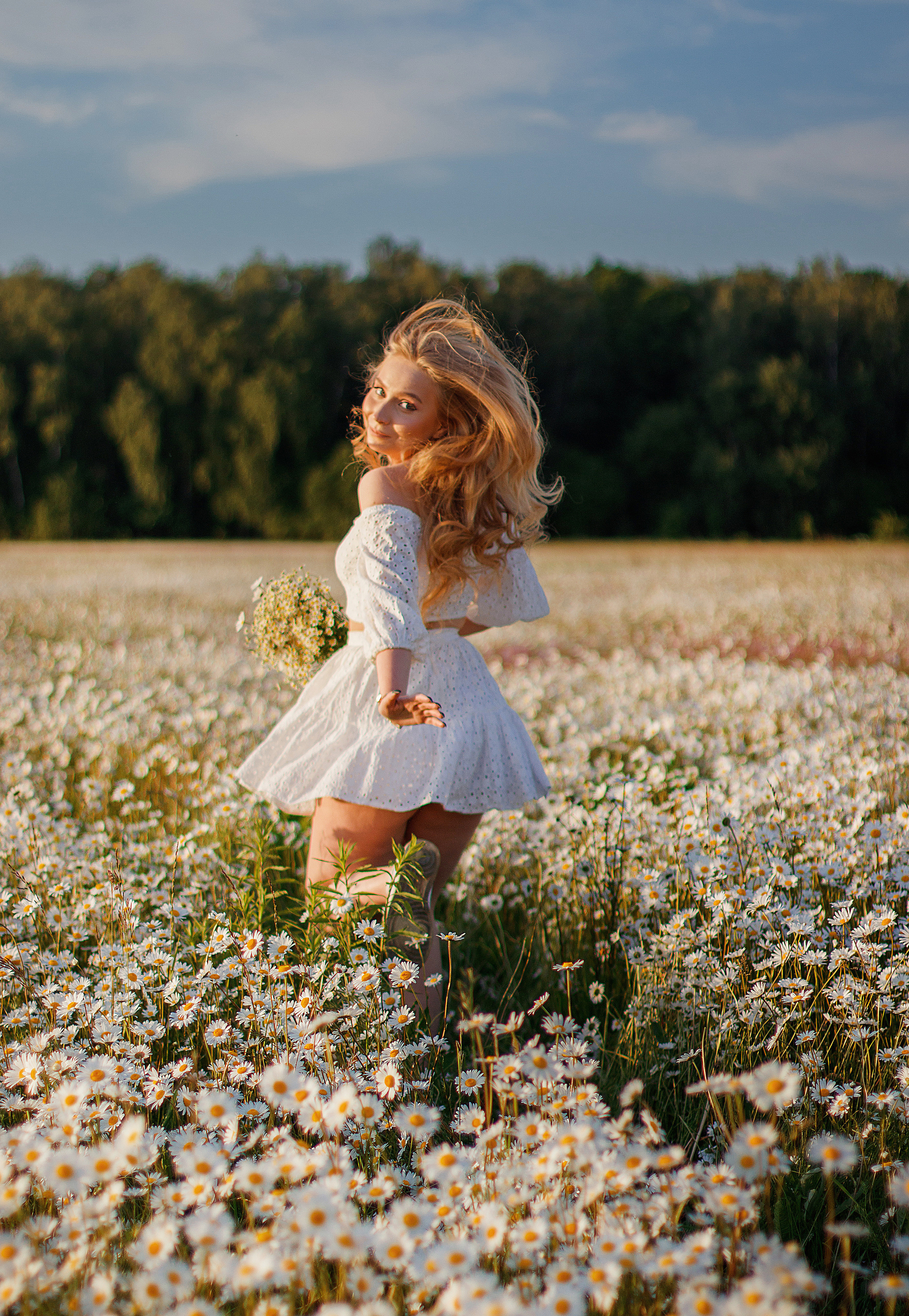 Ромашковое поле. Женский и семейный фотограф в Москве и Московской области Наталья Минт