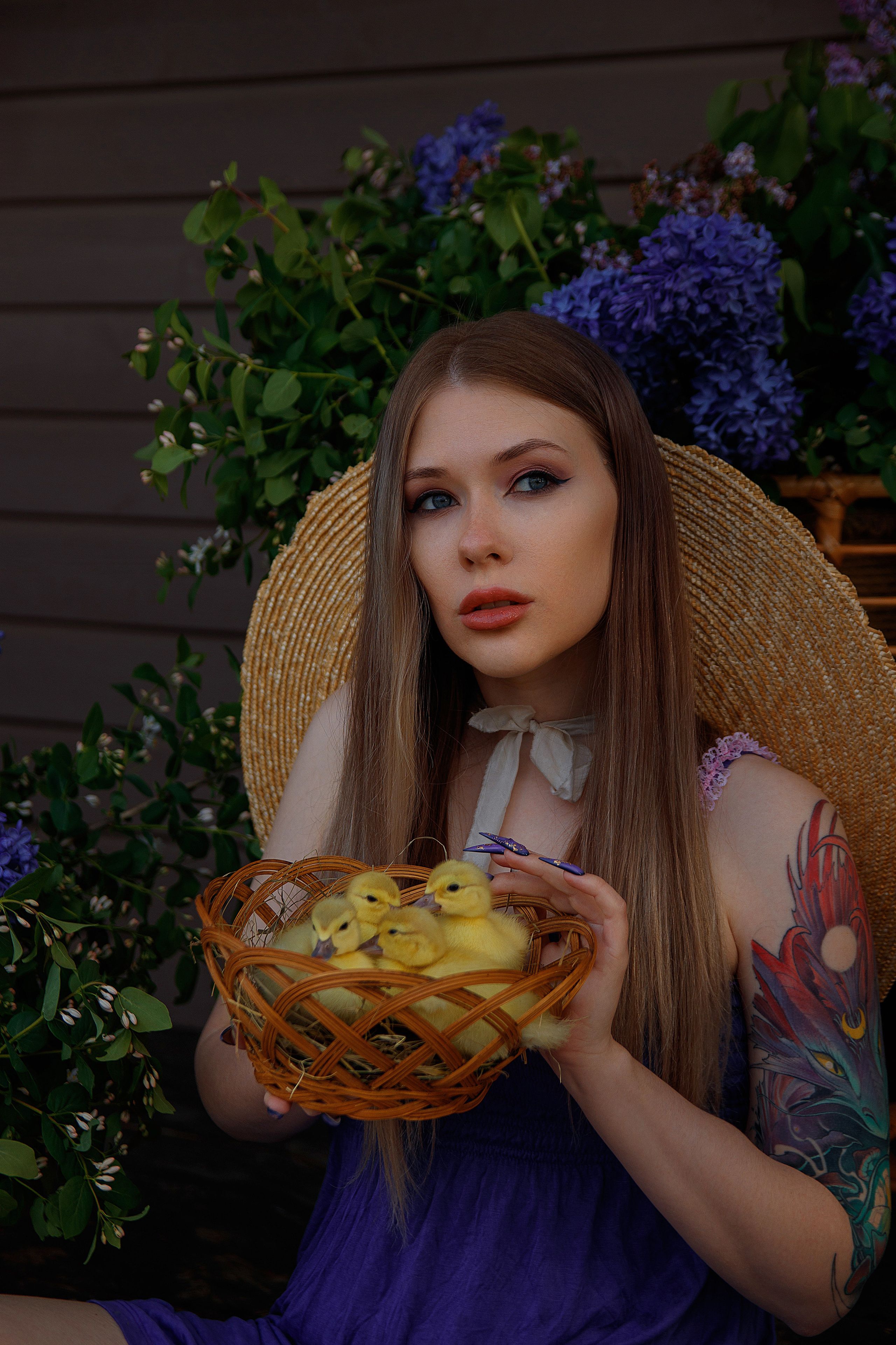 Сиреневое настроение. Женский и семейный фотограф в Москве и Московской области Наталья Минт