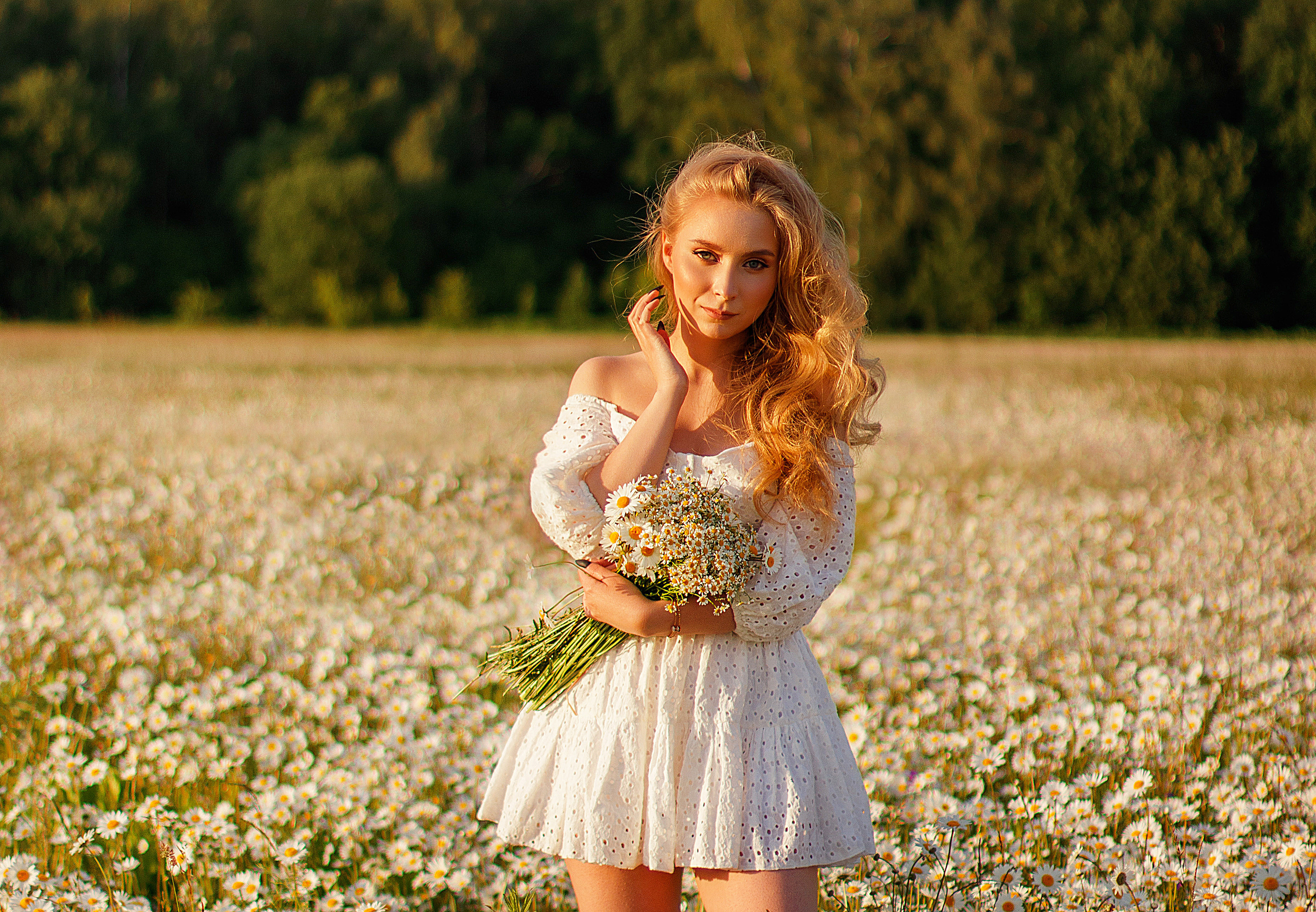 Ромашковое поле. Женский и семейный фотограф в Москве и Московской области Наталья Минт