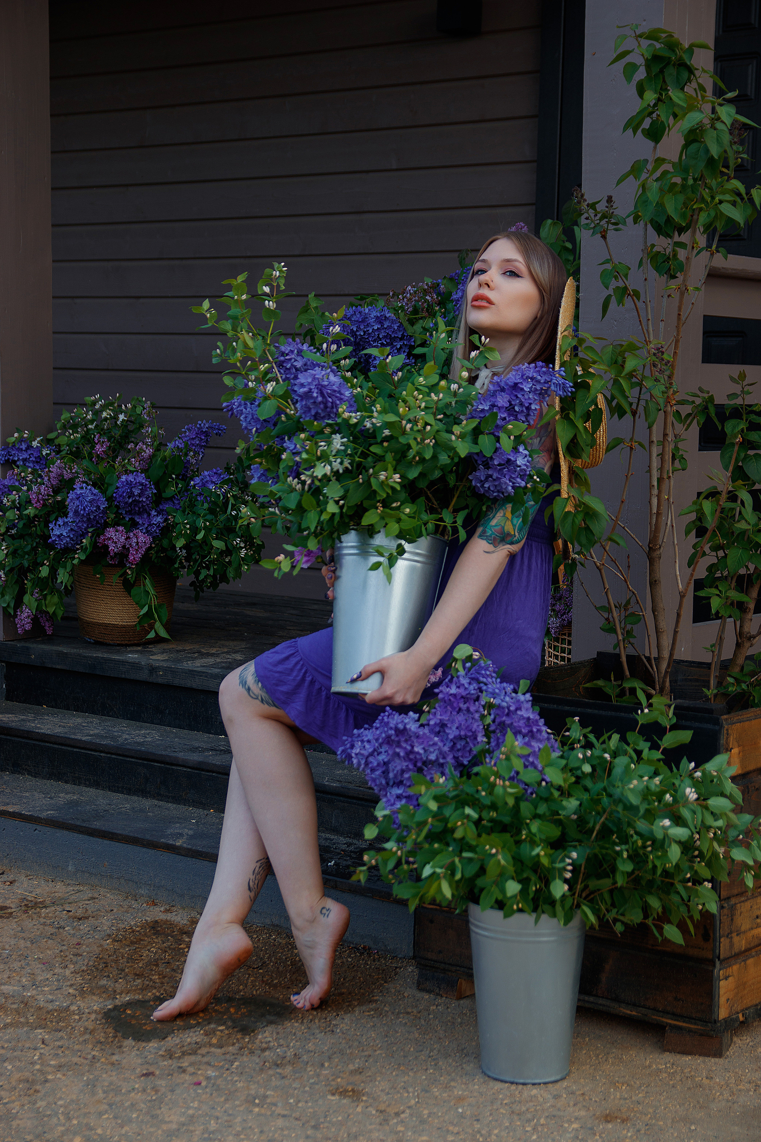 Сиреневое настроение. Женский и семейный фотограф в Москве и Московской области Наталья Минт