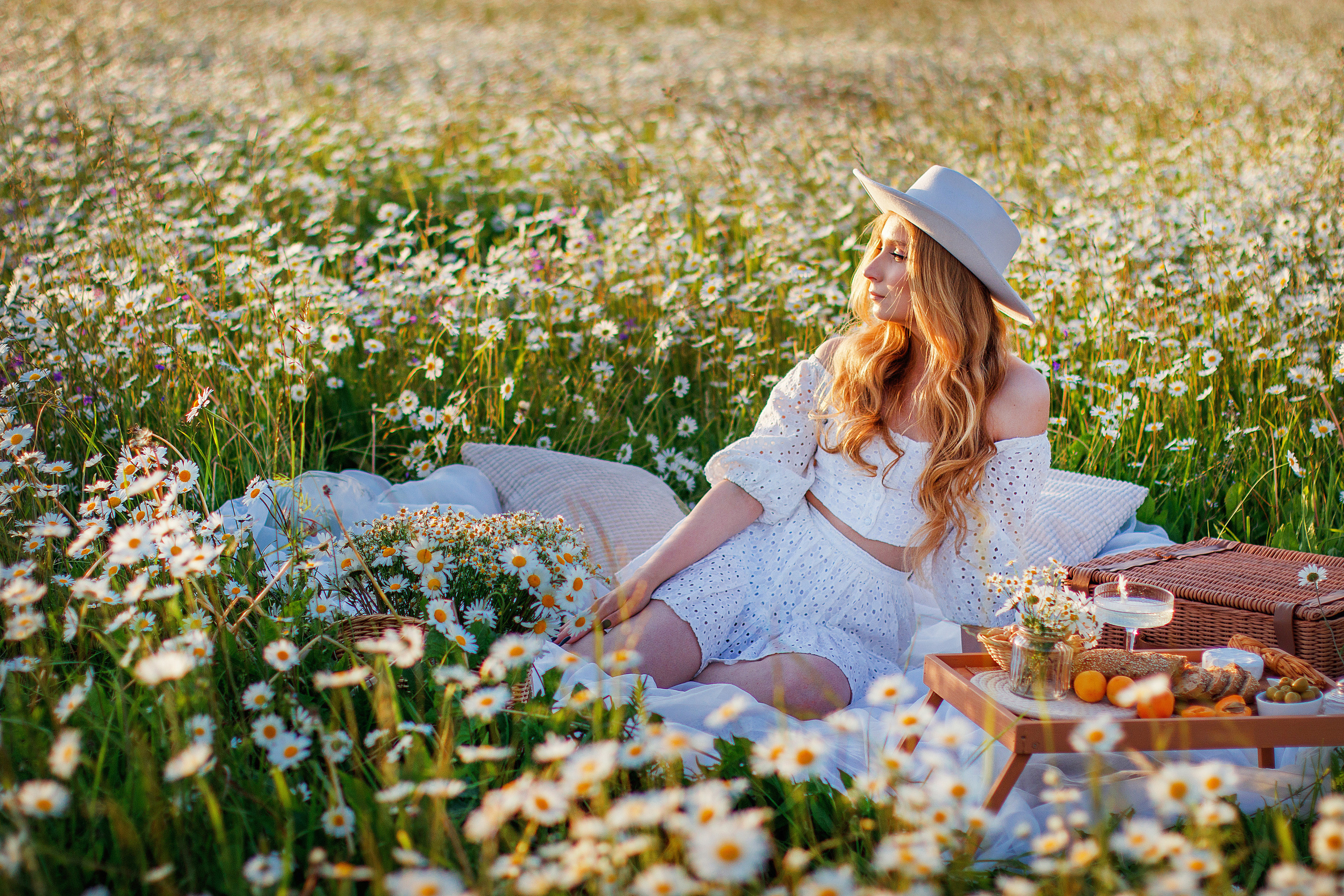 Ромашковое поле. Женский и семейный фотограф в Москве и Московской области Наталья Минт