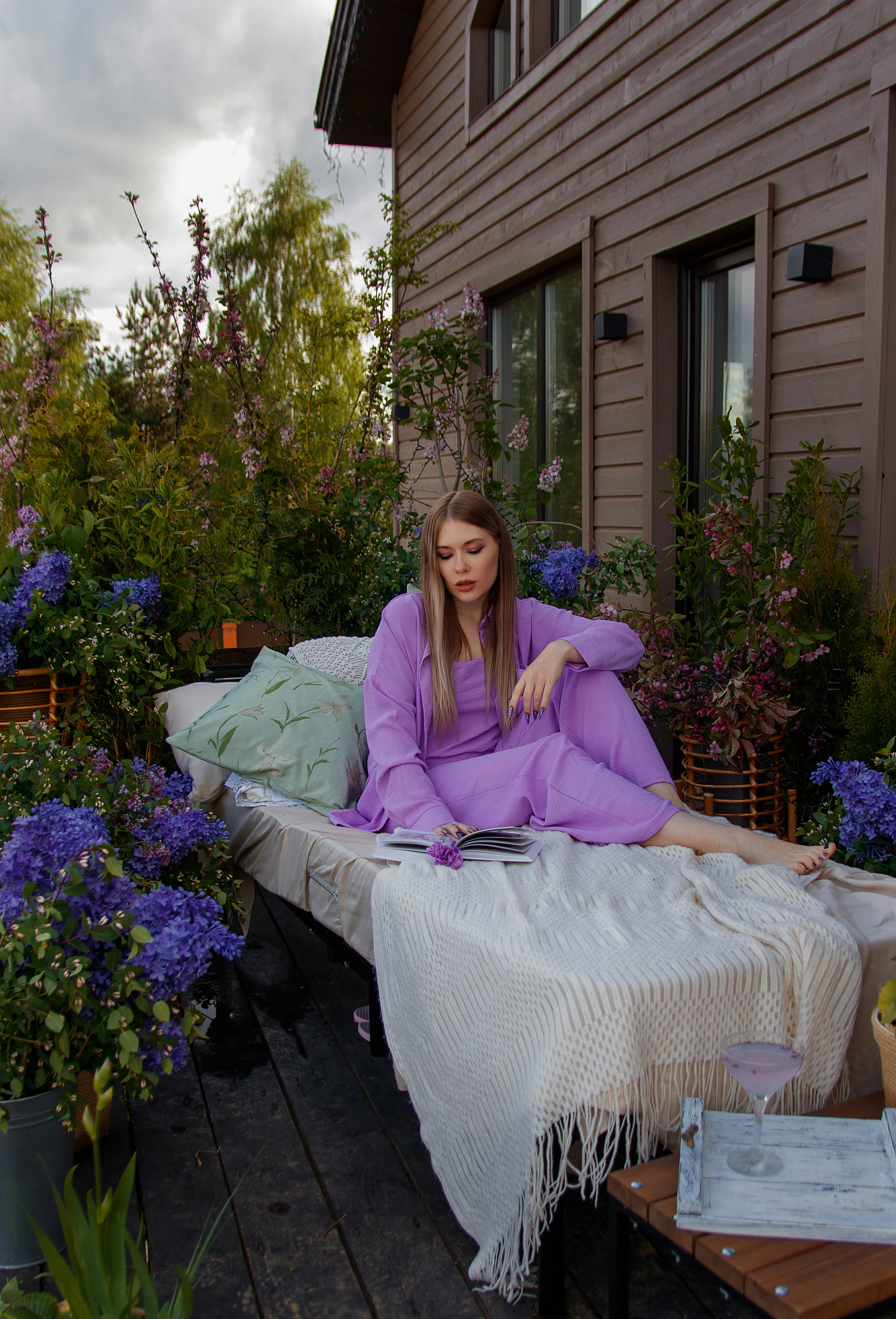 Сиреневое настроение. Женский и семейный фотограф в Москве и Московской области Наталья Минт