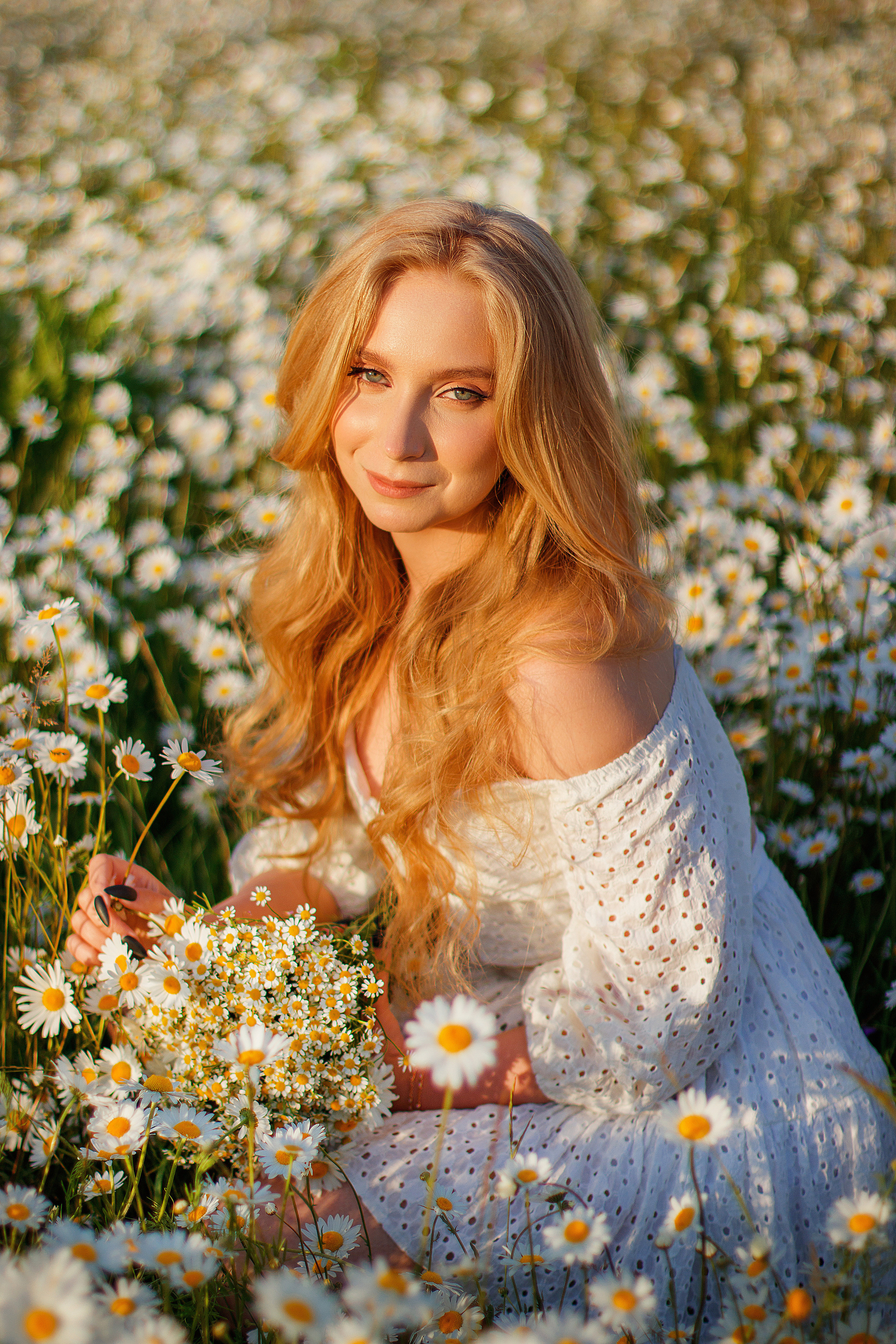 Ромашковое поле. Женский и семейный фотограф в Москве и Московской области Наталья Минт