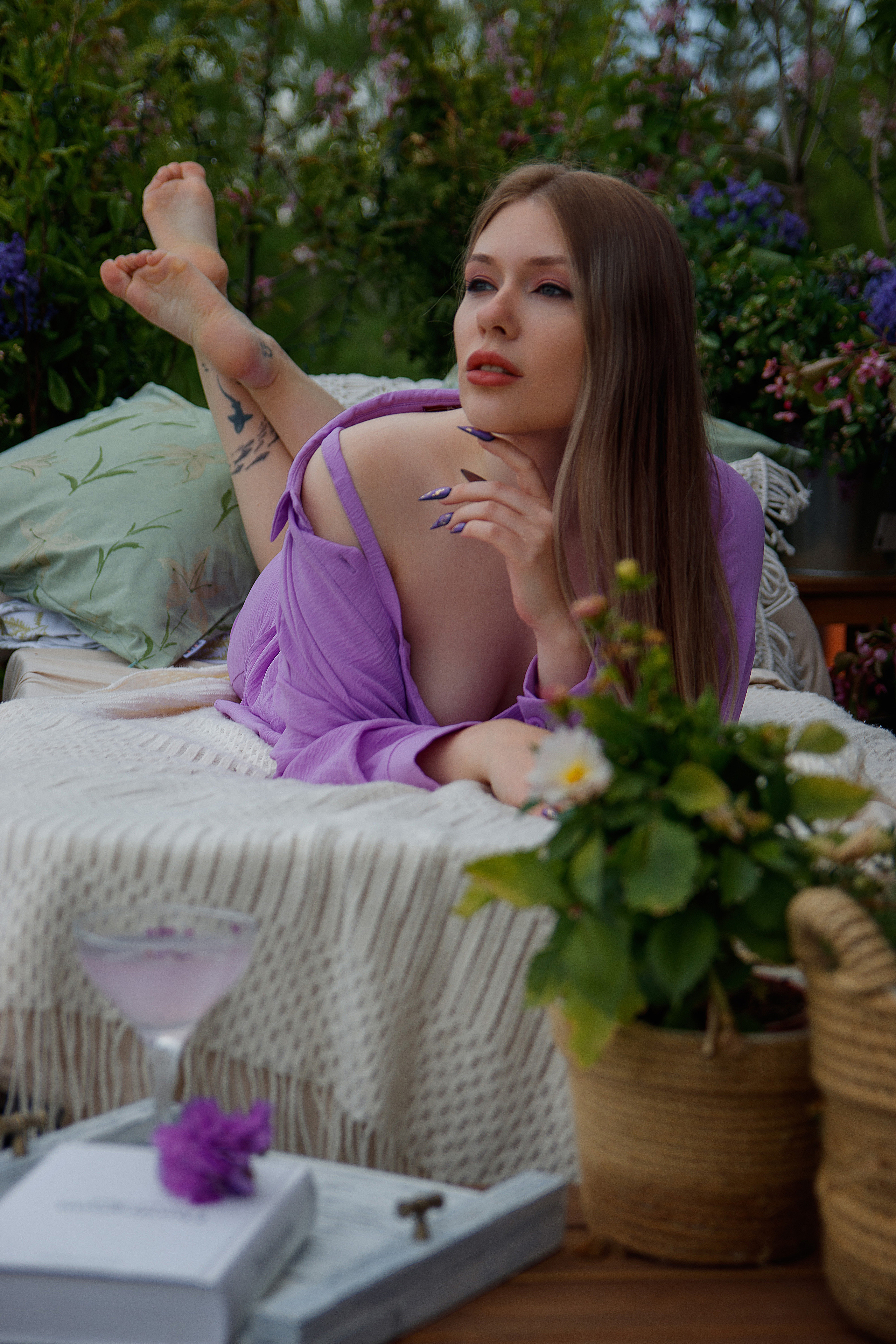 Сиреневое настроение. Женский и семейный фотограф в Москве и Московской области Наталья Минт