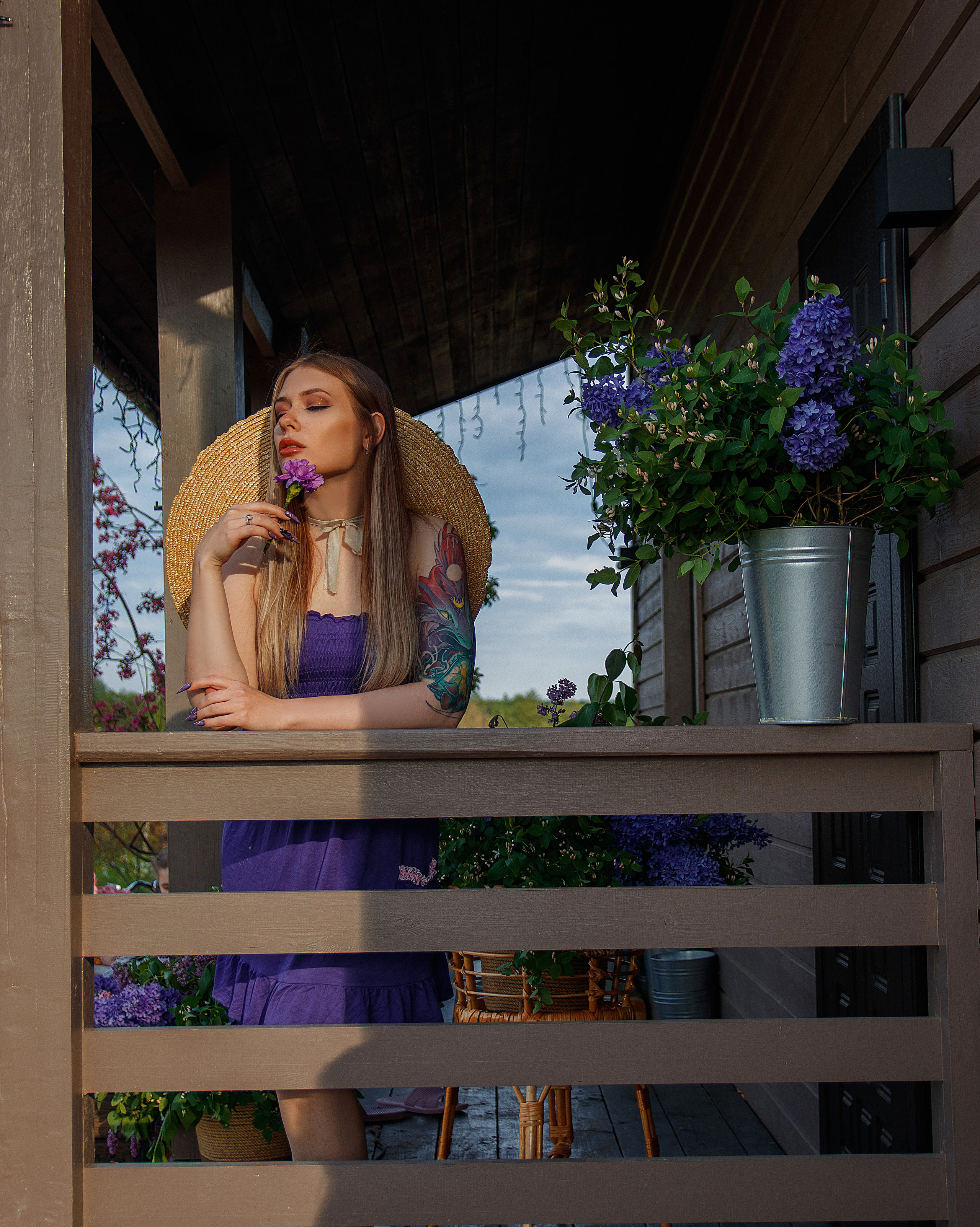 Сиреневое настроение. Женский и семейный фотограф в Москве и Московской области Наталья Минт