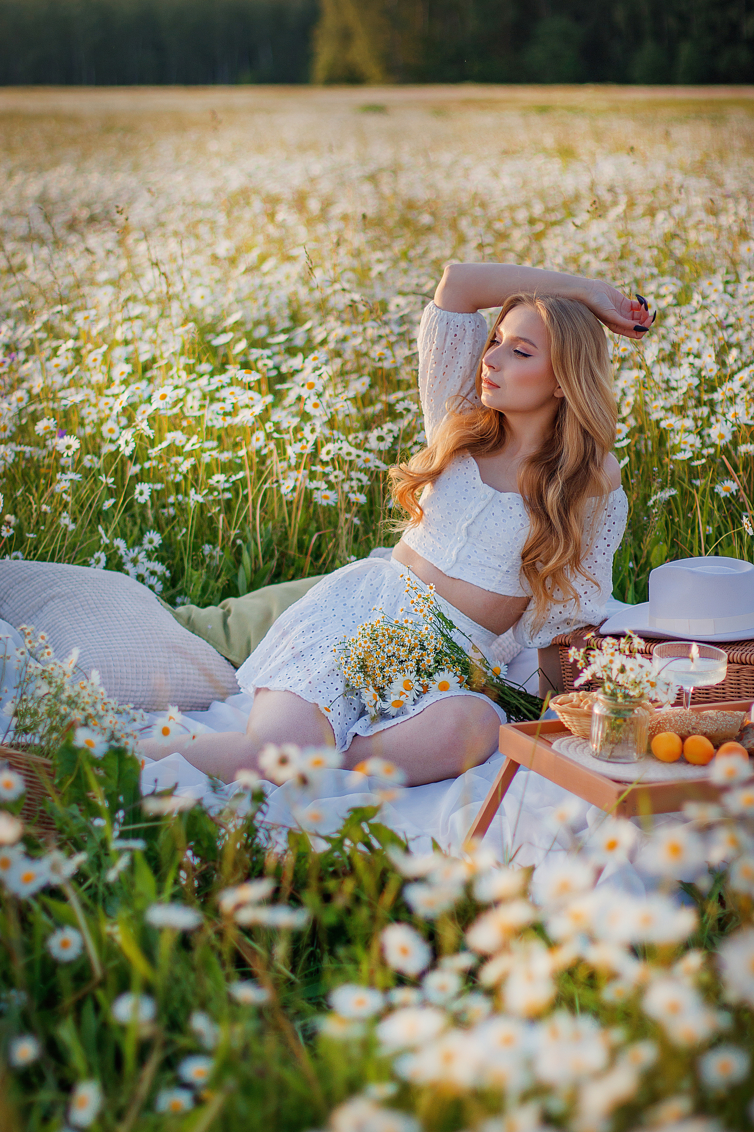 Ромашковое поле. Женский и семейный фотограф в Москве и Московской области Наталья Минт