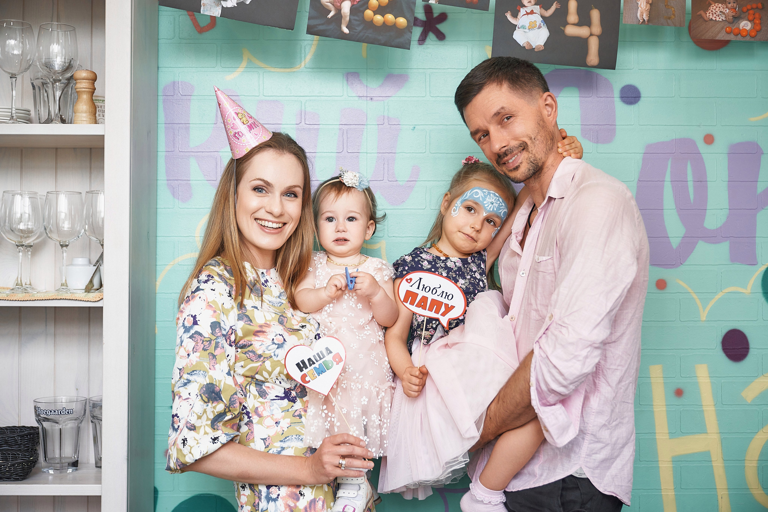 Детская Фотосессия в кафе Андерсон — день рожденье, 1 годик