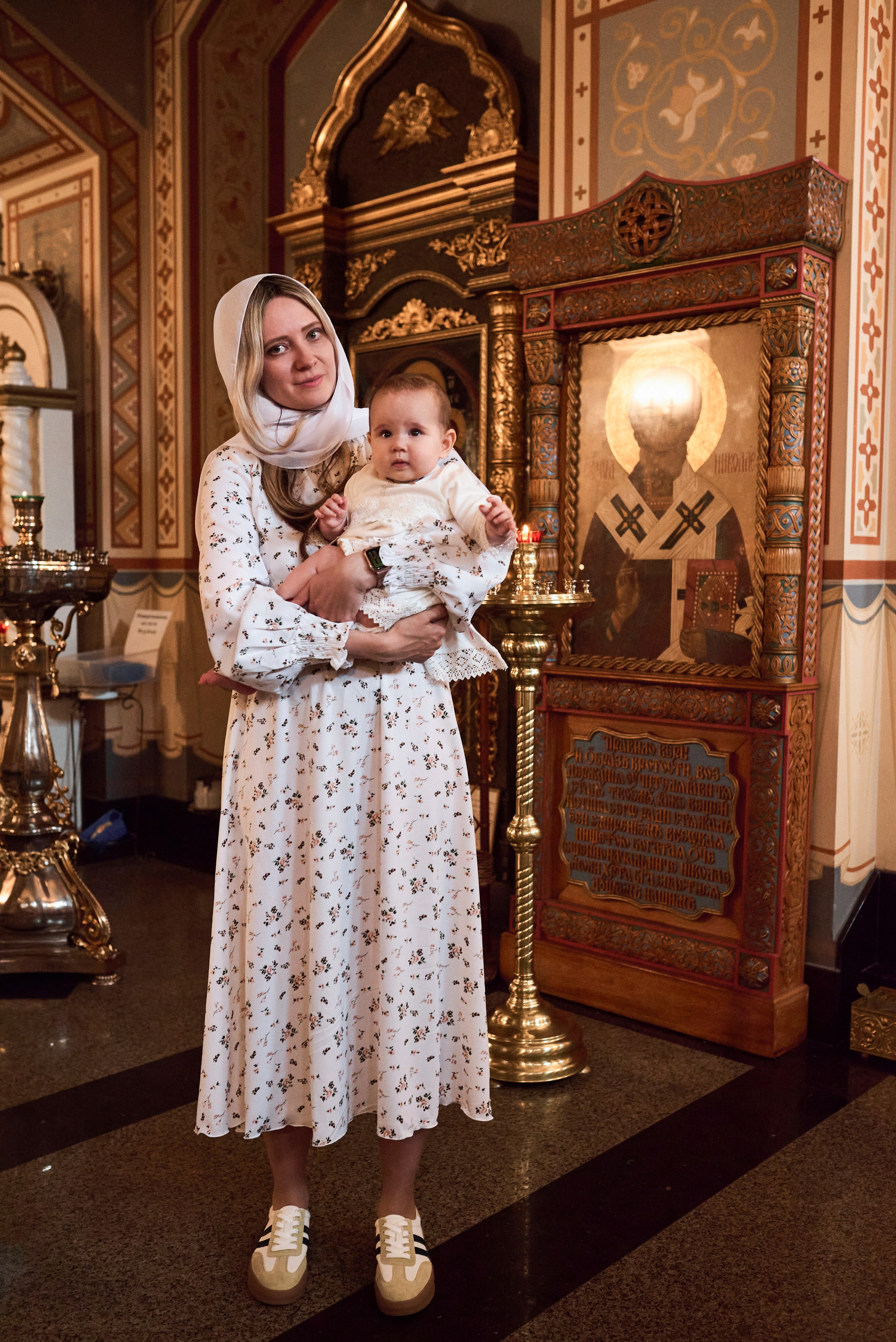 Крещение Арины. Фотограф в Новосибирске Анастасия Курто