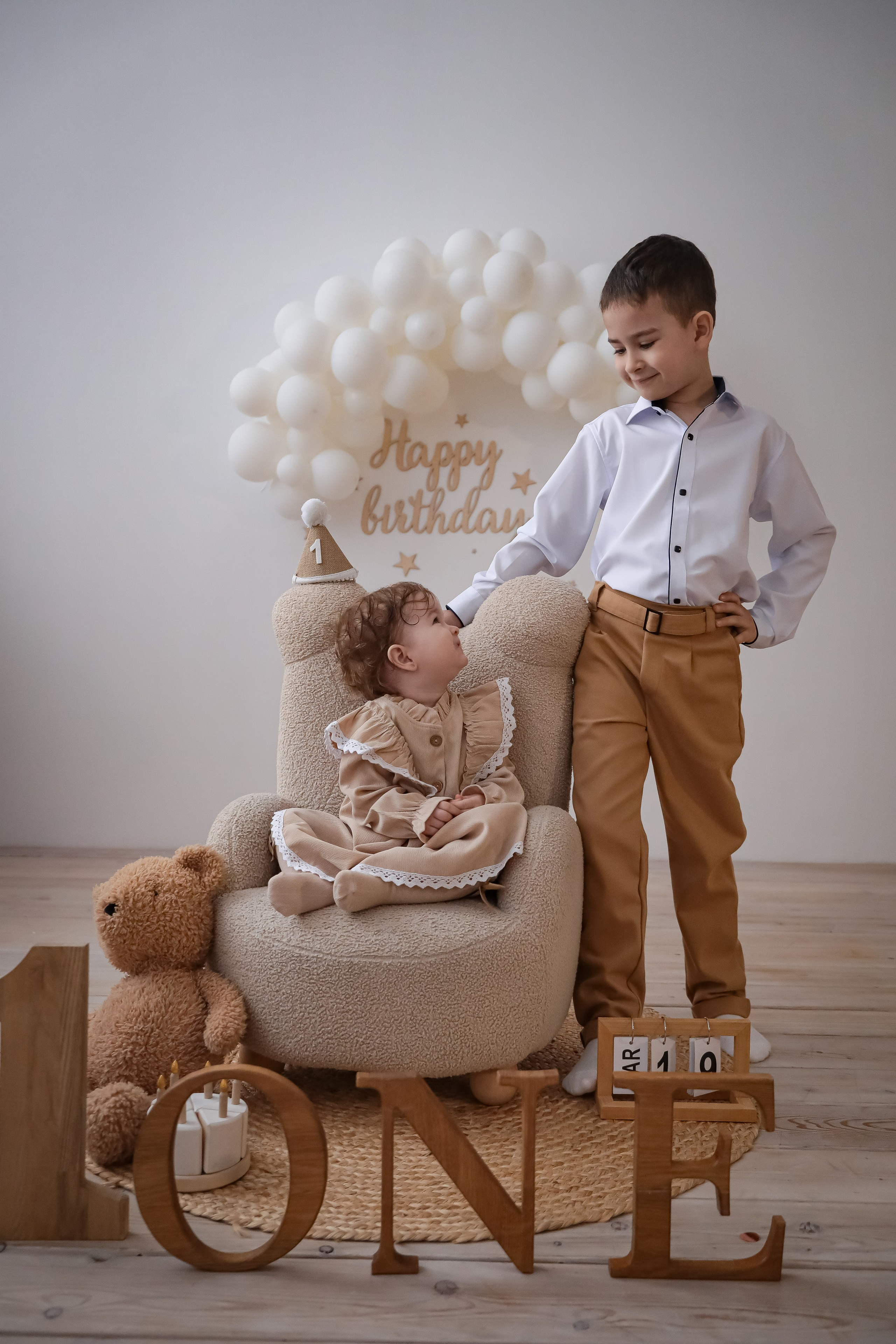 Арине 1 годик. Фотограф г. Хабаровск. Семейные и индивидуальные съёмки